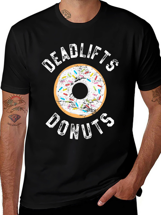 Deadlifts & Donuts Graphic Tee