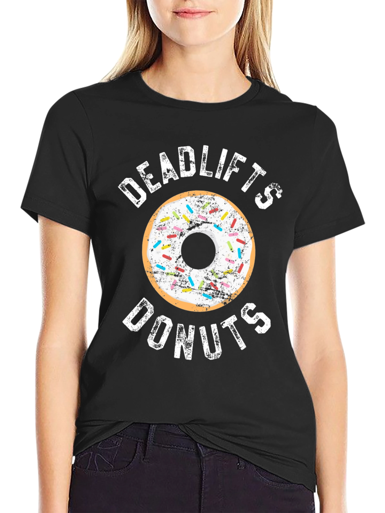 Deadlifts & Donuts Graphic Tee