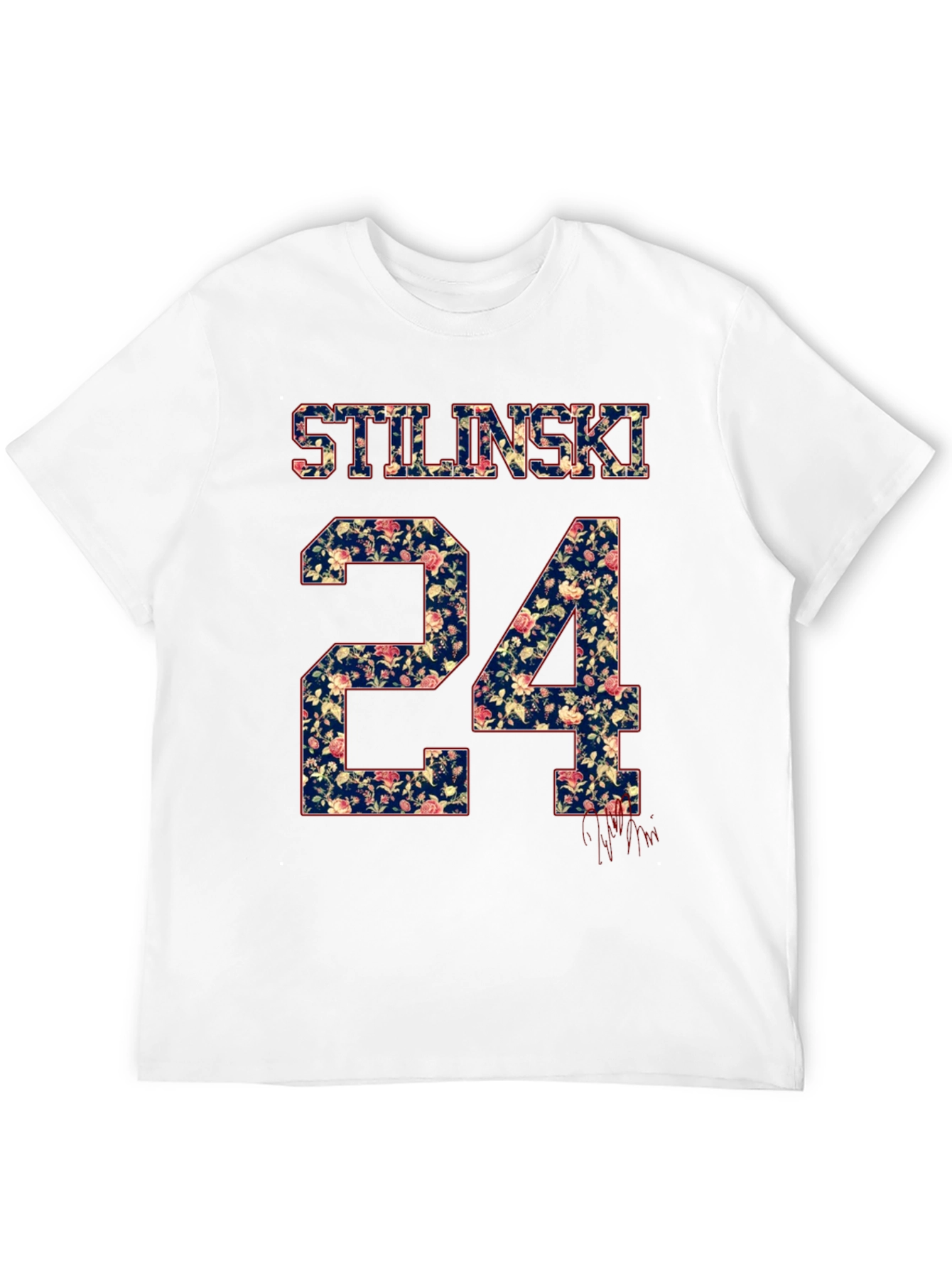 Stilinski 24 Floral Print T-Shirt