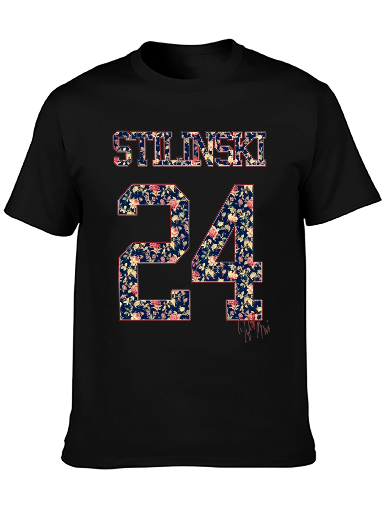 Stilinski 24 Floral Print T-Shirt