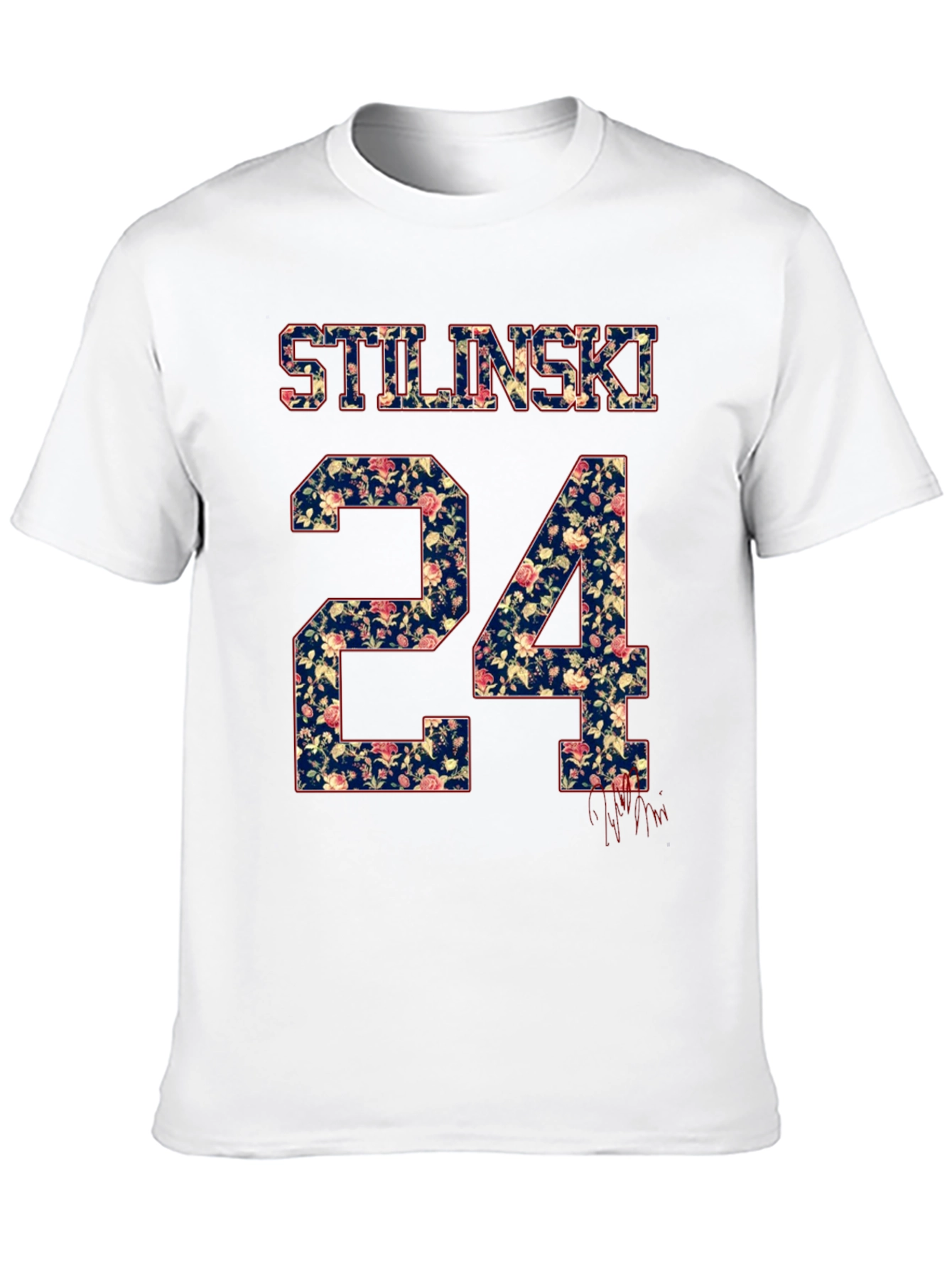 Stilinski 24 Floral Print T-Shirt