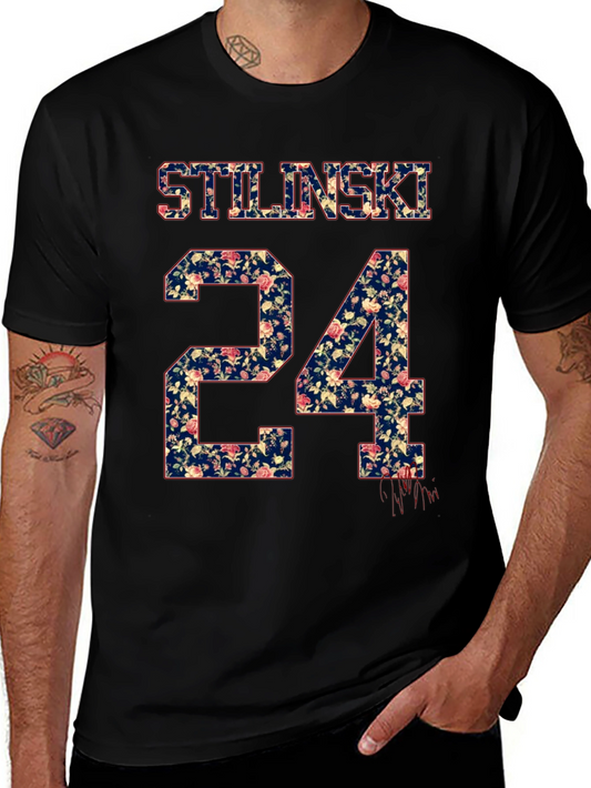 Stilinski 24 Floral Print T-Shirt