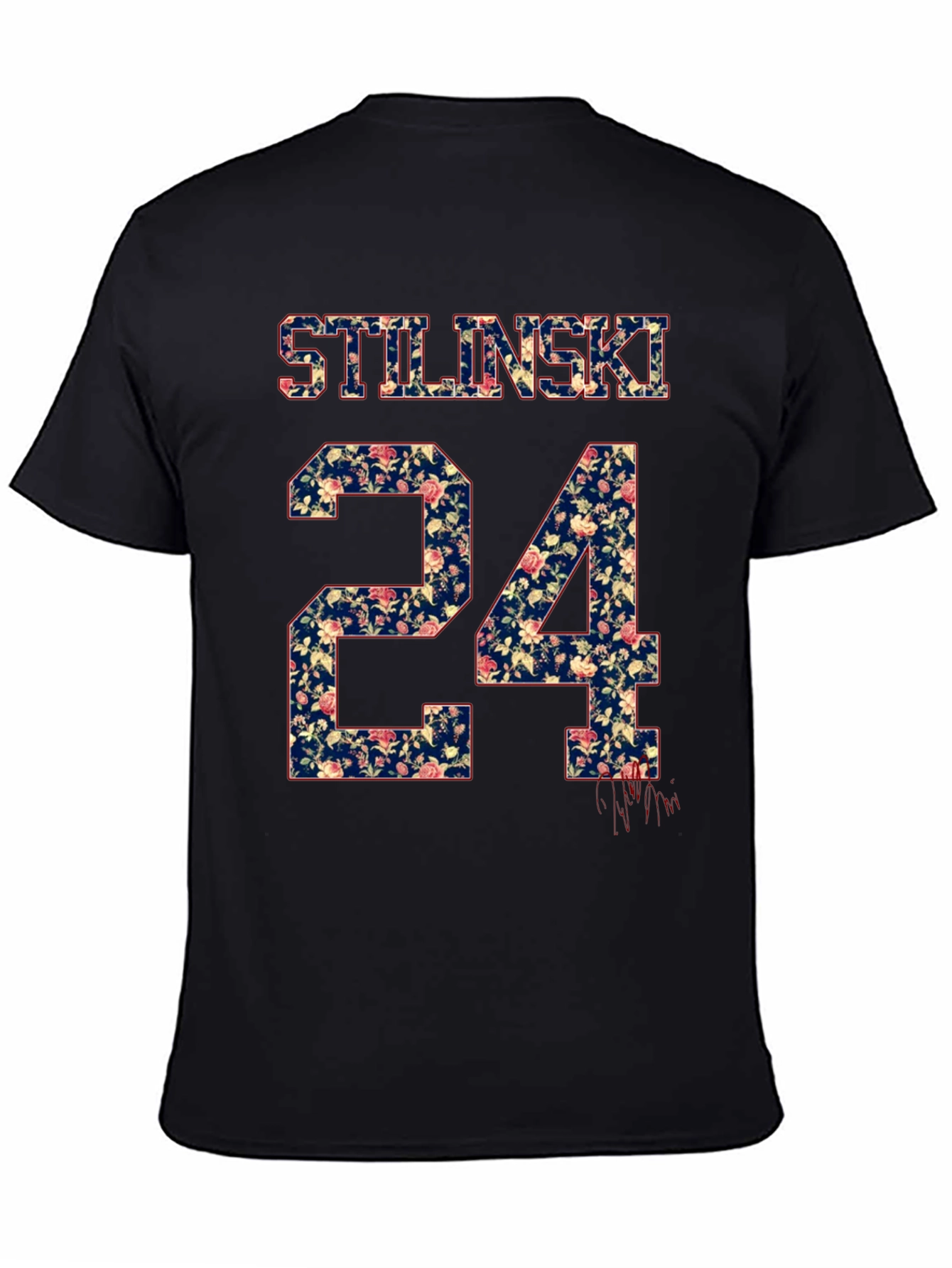 Stilinski 24 Floral Print T-Shirt