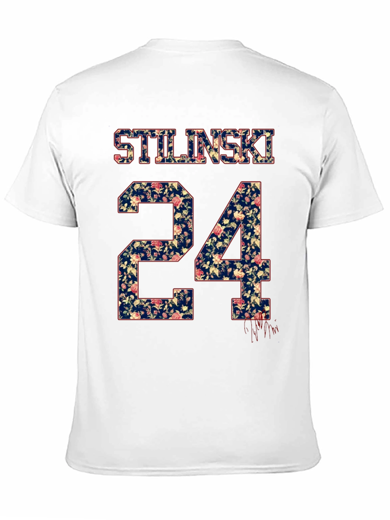 Stilinski 24 Floral Print T-Shirt