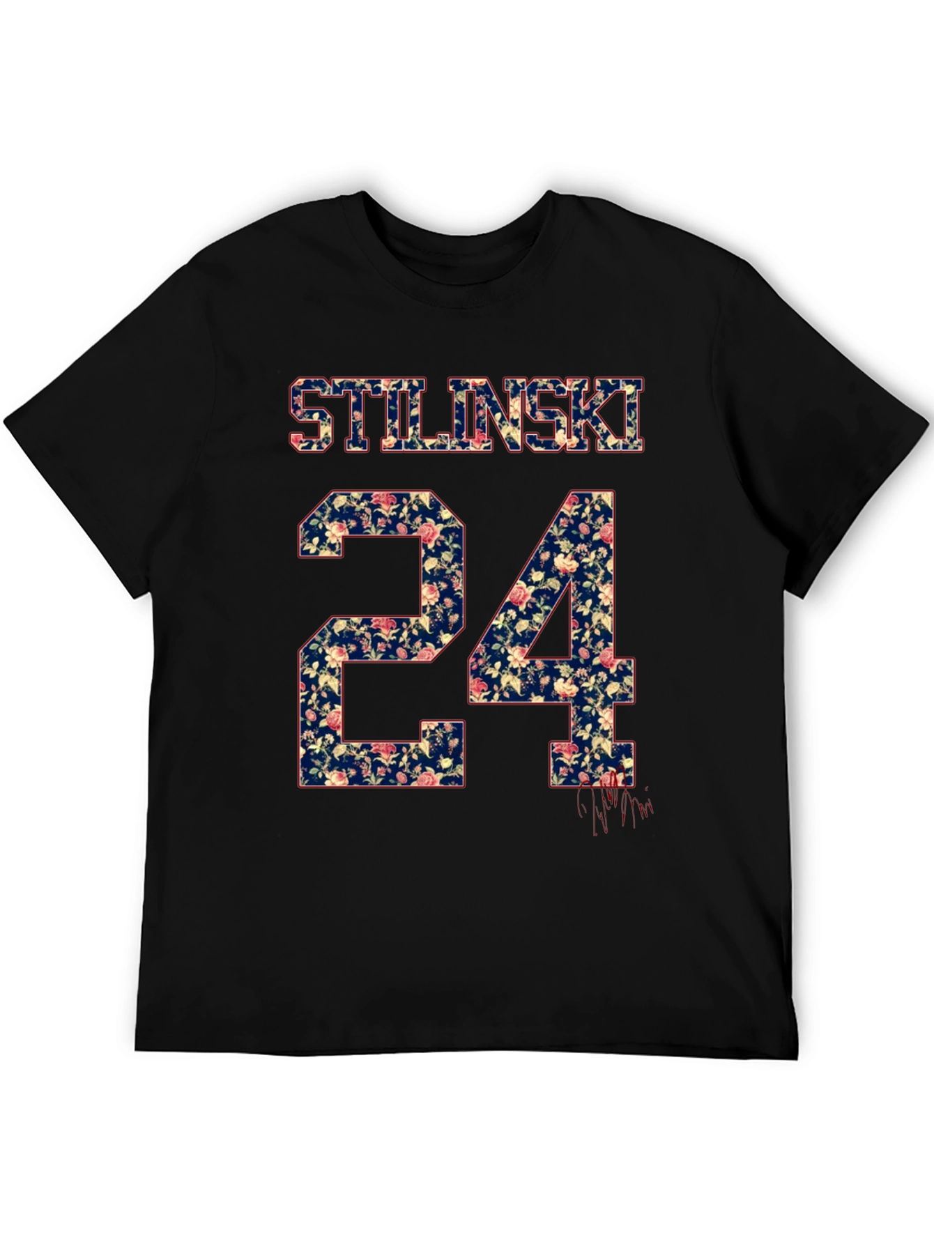 Stilinski 24 Floral Print T-Shirt