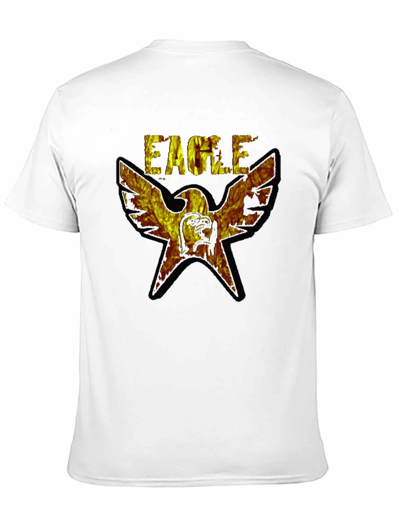 Fiery Eagle Graphic T-Shirt - Bold & Unique Design