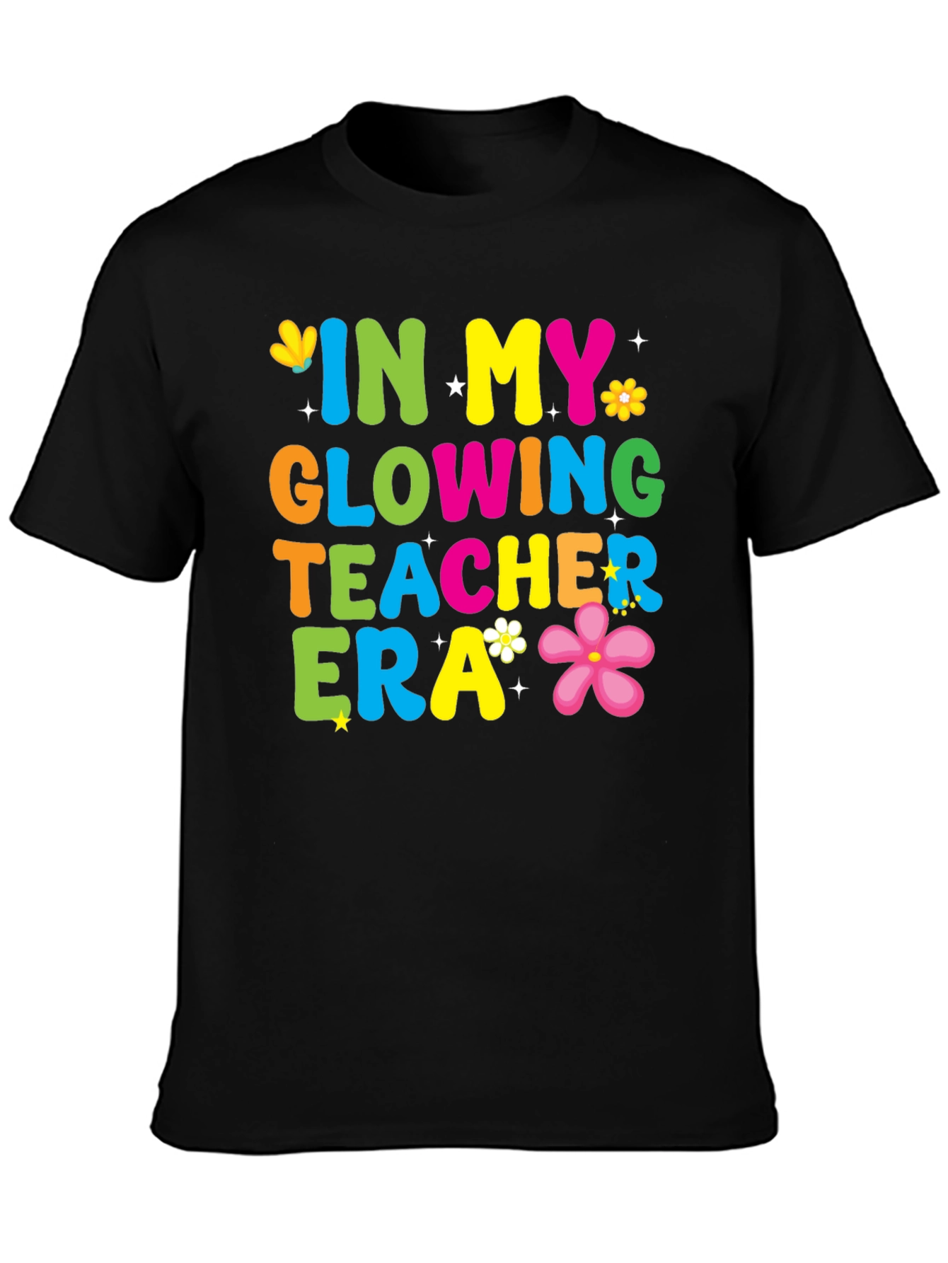 Glowing Teacher Era Graphic Tee