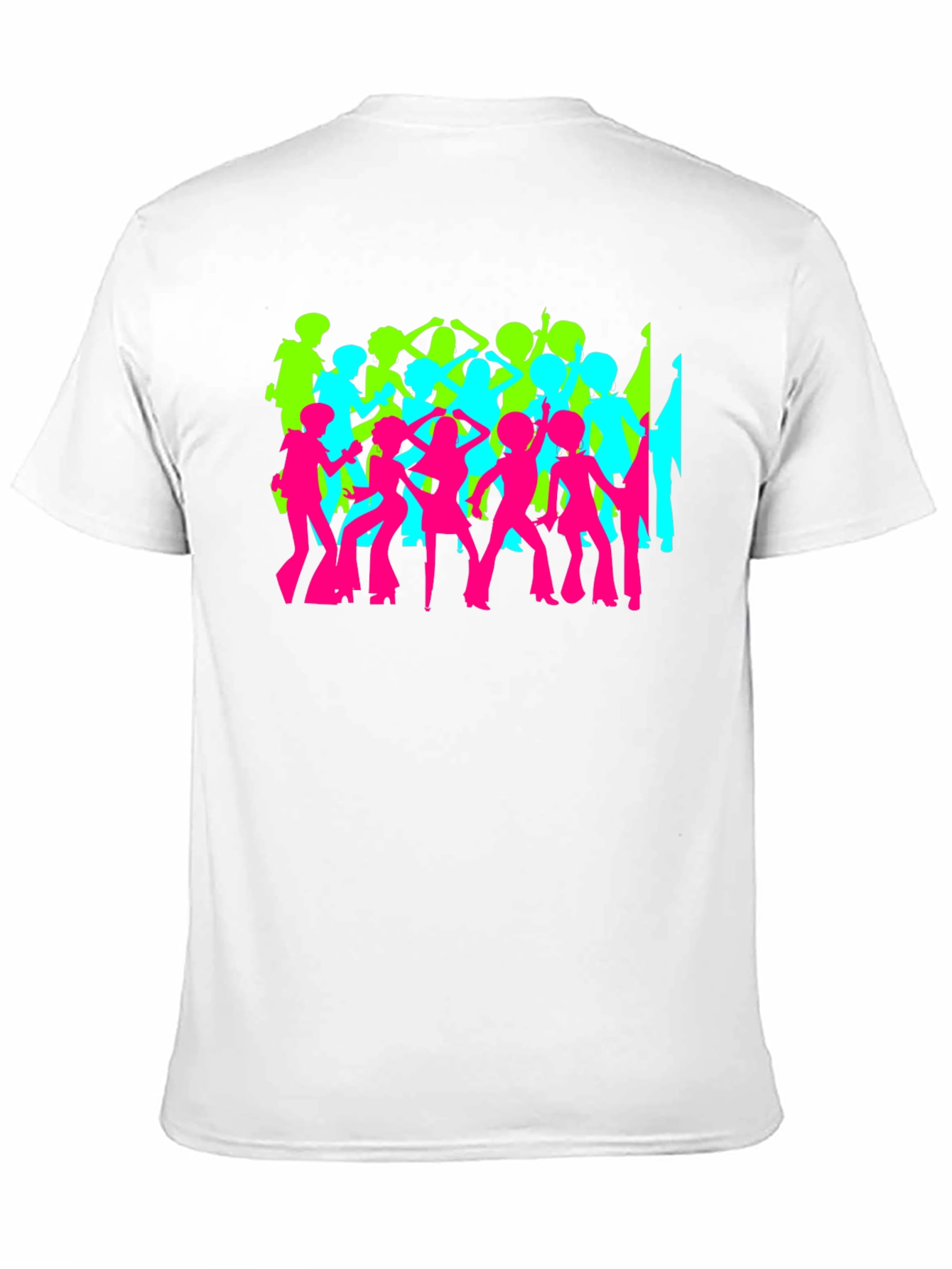Retro Disco Dance T-Shirt - Black