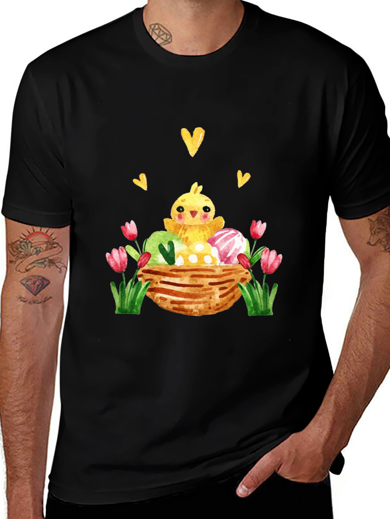 Easter Chick & Eggs Tee