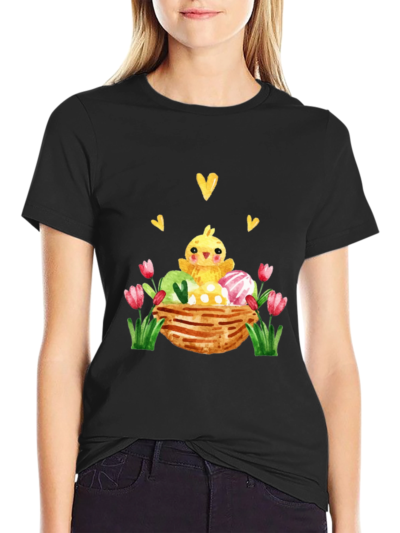 Easter Chick & Eggs Tee