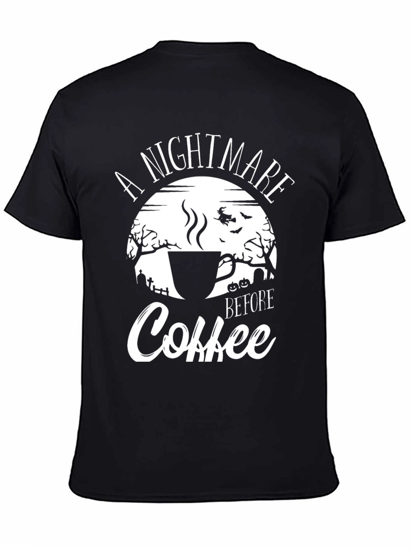 Nightmare Before Coffee Halloween T-Shirt