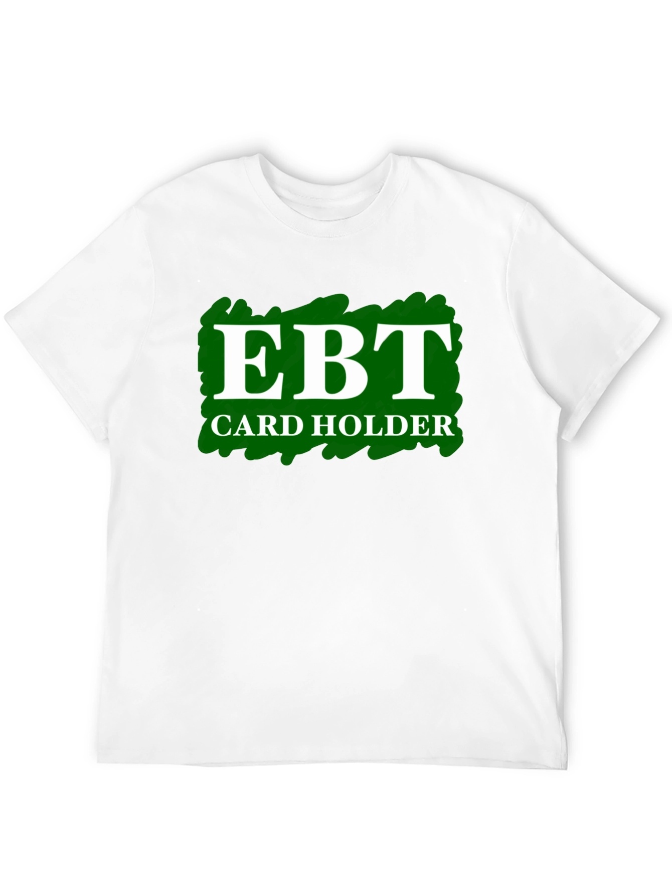 EBT Card Holder T-Shirt - Black Graphic Tee