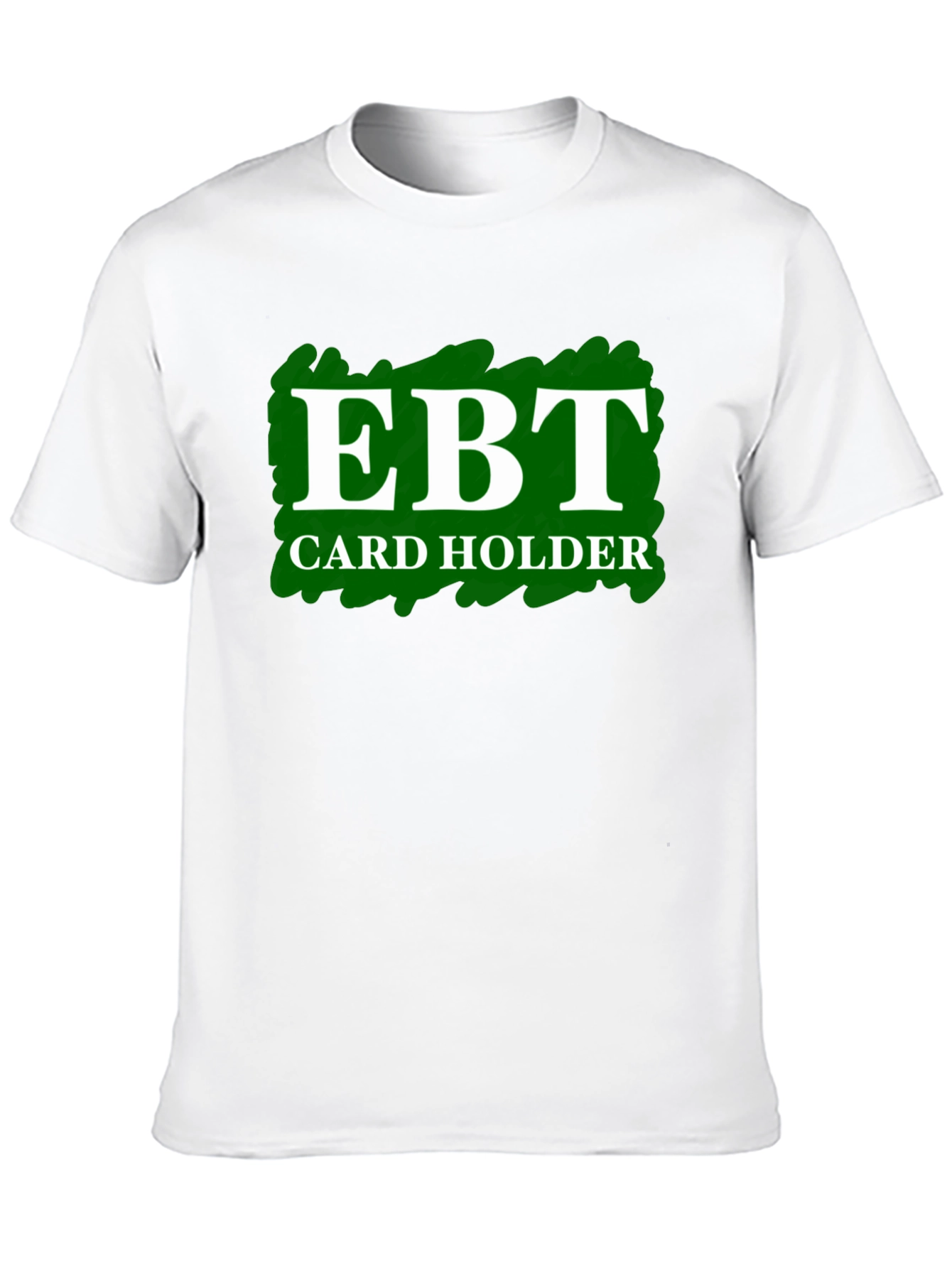 EBT Card Holder T-Shirt - Black Graphic Tee