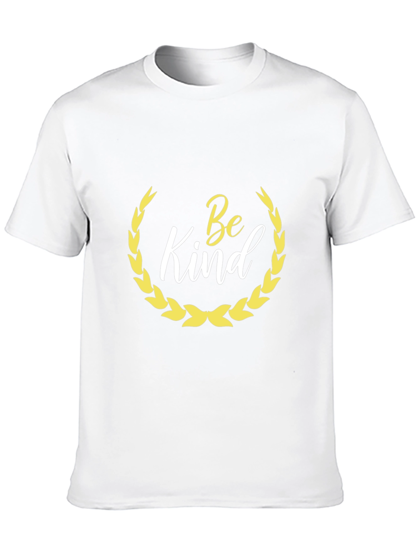 Be Kind T-Shirt - Black Crew Neck Cotton Tee