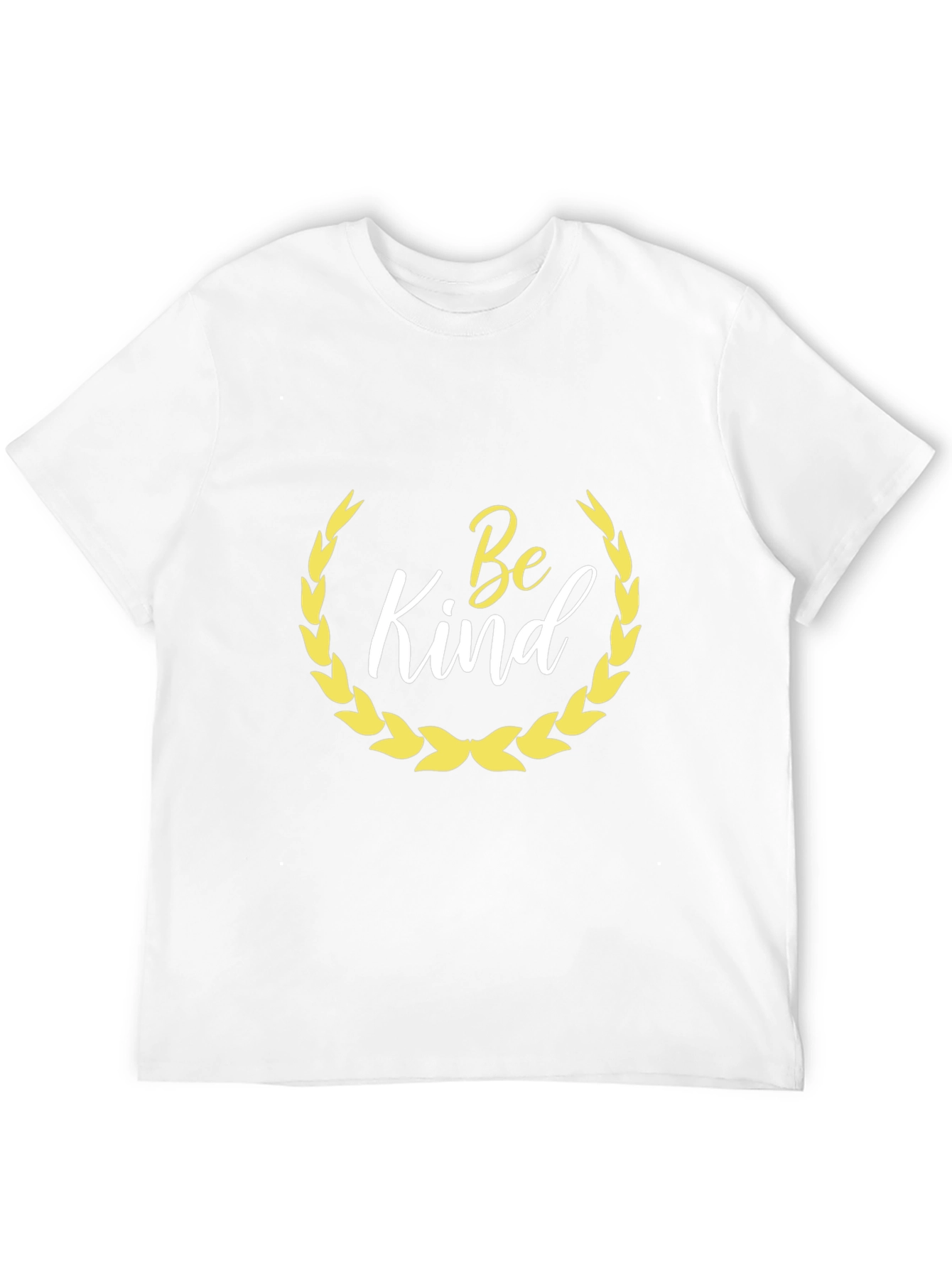 Be Kind T-Shirt - Black Crew Neck Cotton Tee