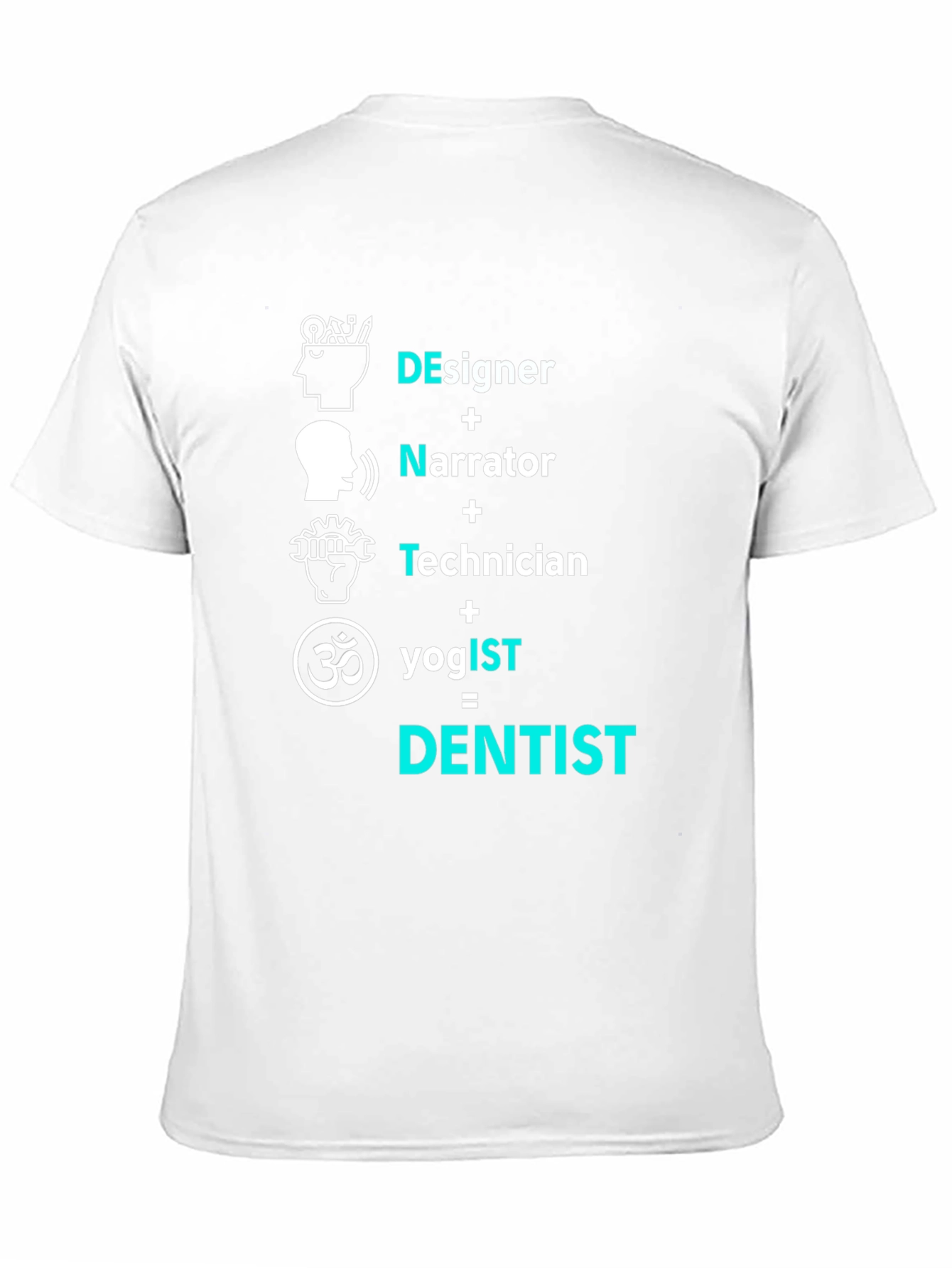 Dentist Formula T-Shirt Funny Dental Profession Tee