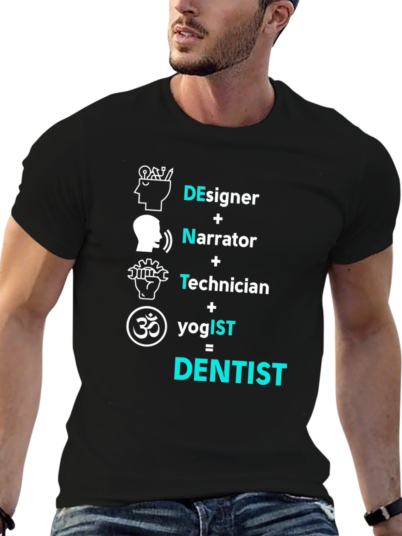 Dentist Formula T-Shirt Funny Dental Profession Tee