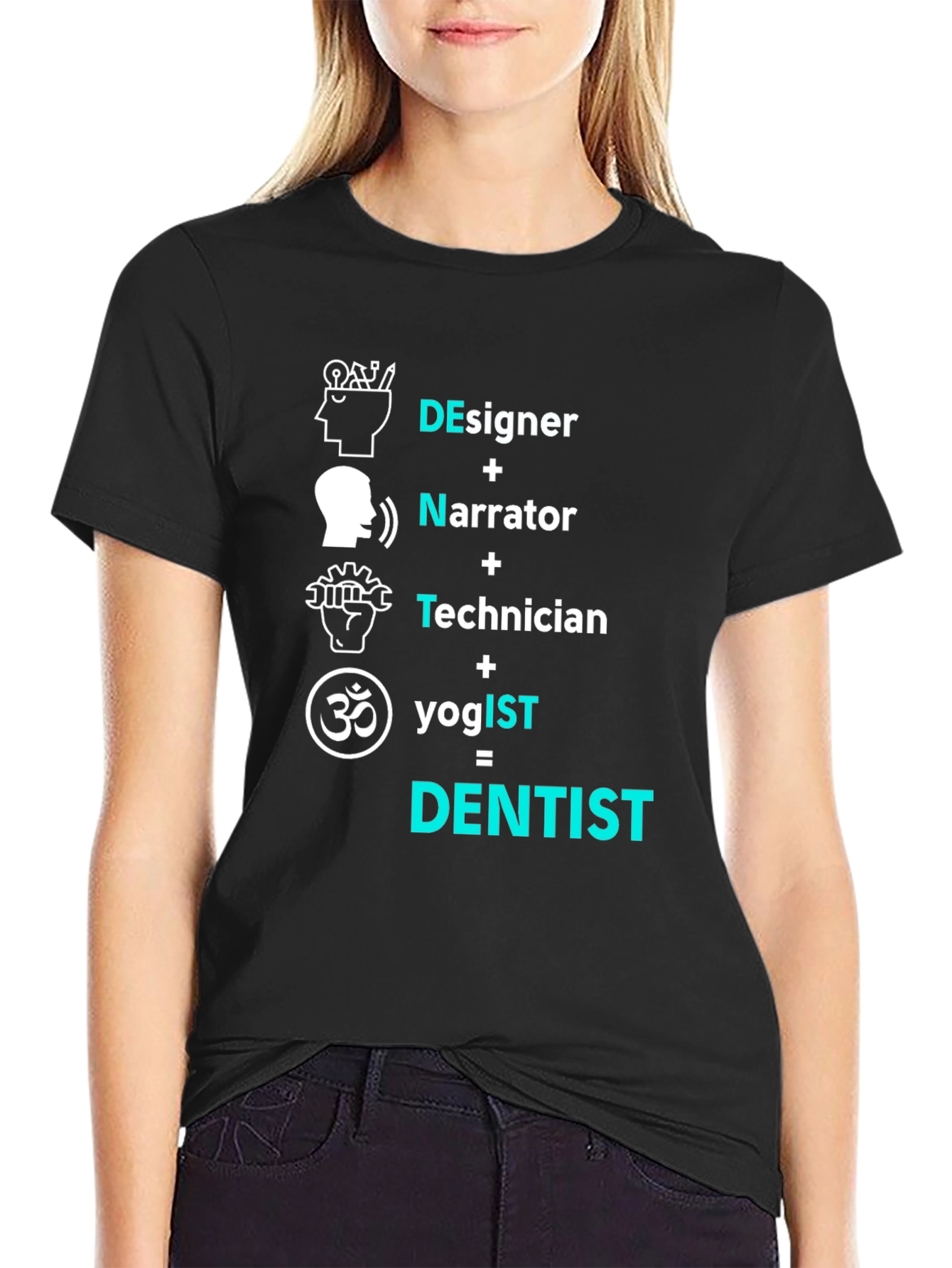 Dentist Formula T-Shirt Funny Dental Profession Tee