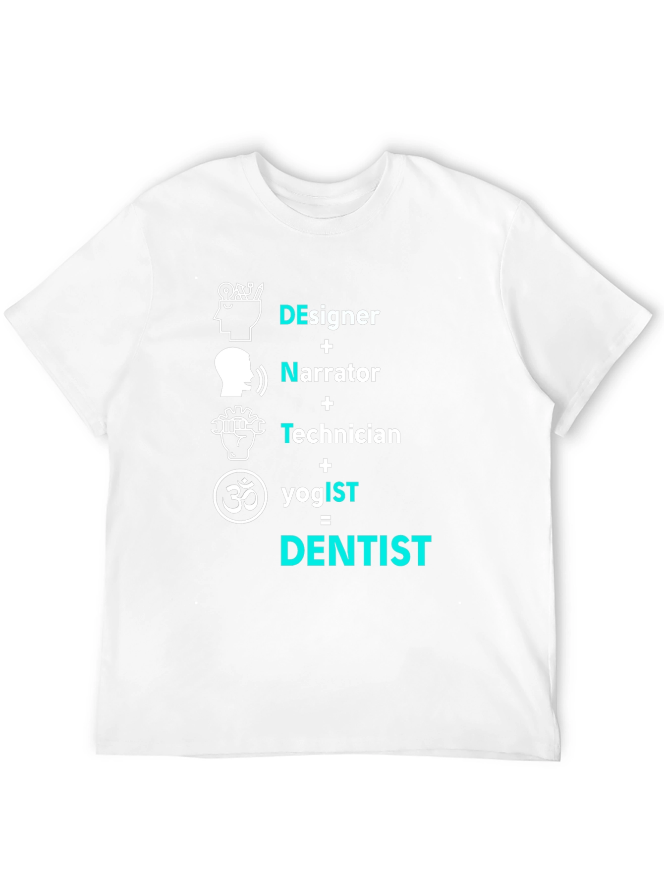 Dentist Formula T-Shirt Funny Dental Profession Tee