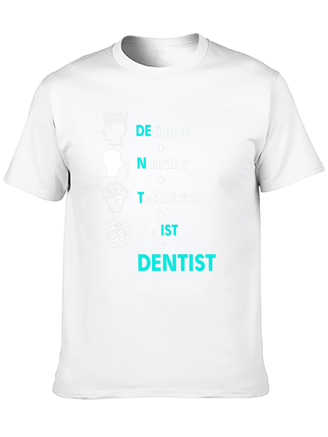 Dentist Formula T-Shirt Funny Dental Profession Tee