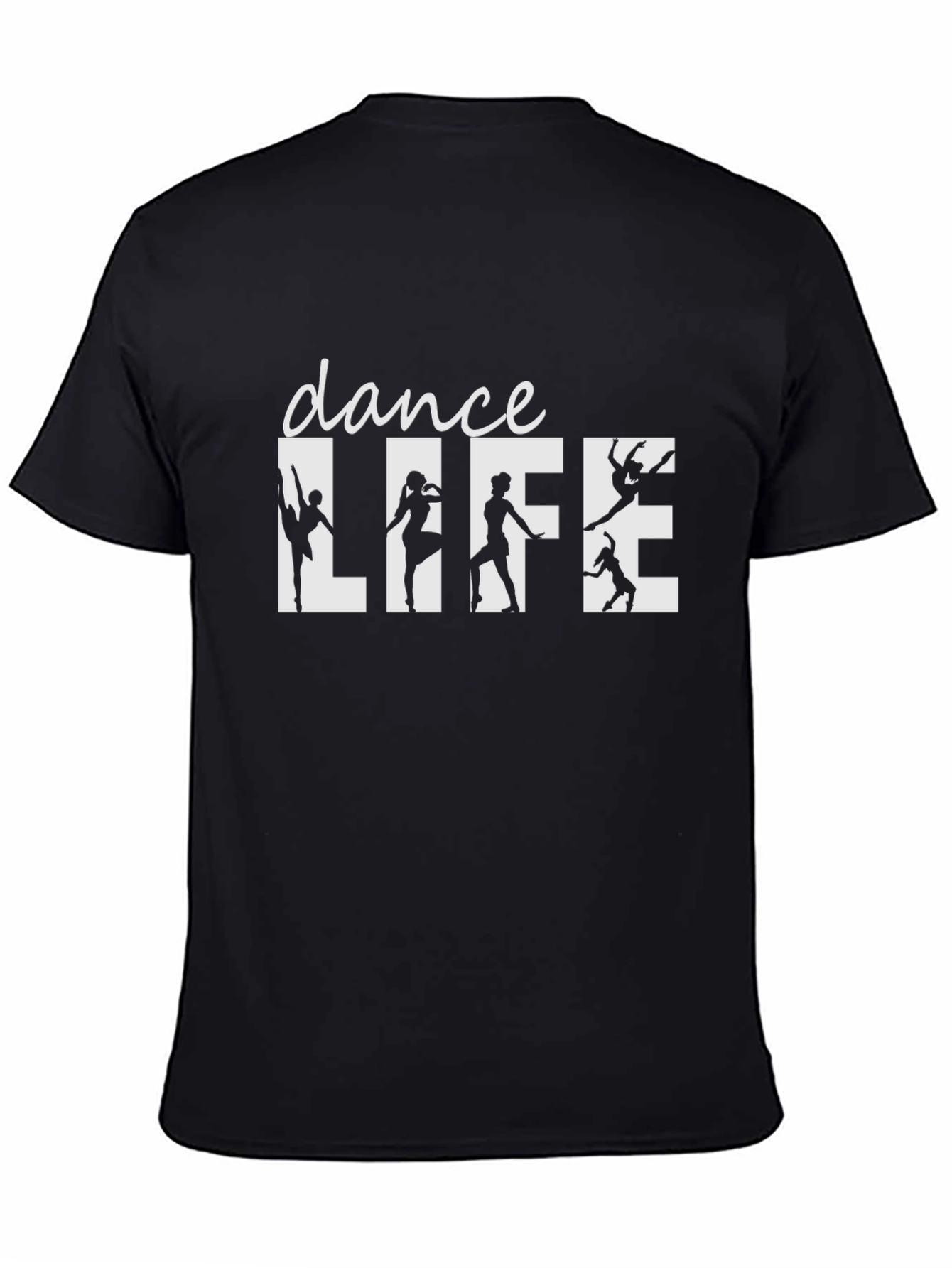 Dance Life T-Shirt - Black Graphic Tee