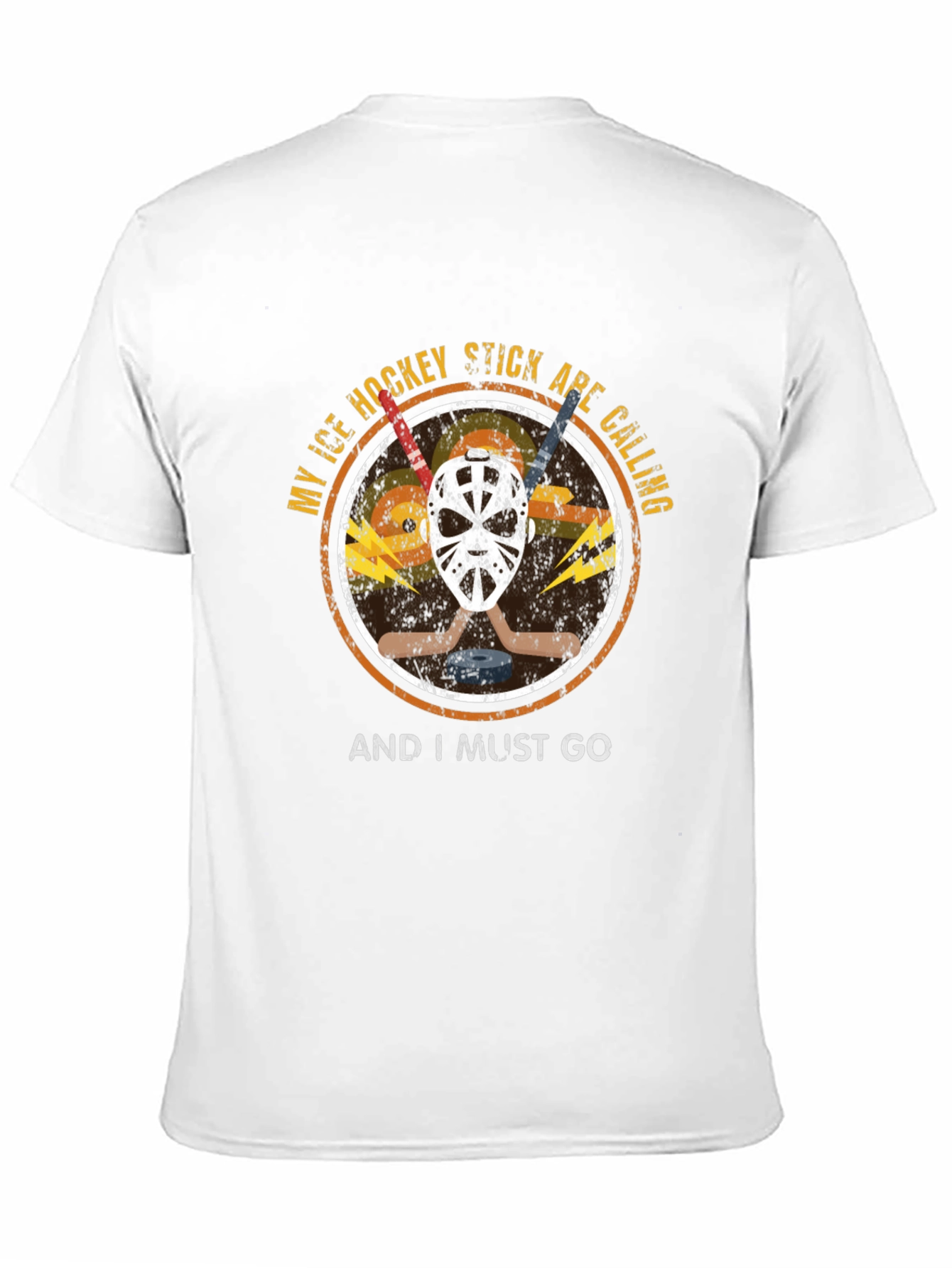 Ice Hockey T-Shirt - Hockey Sticks Are Calling Tee