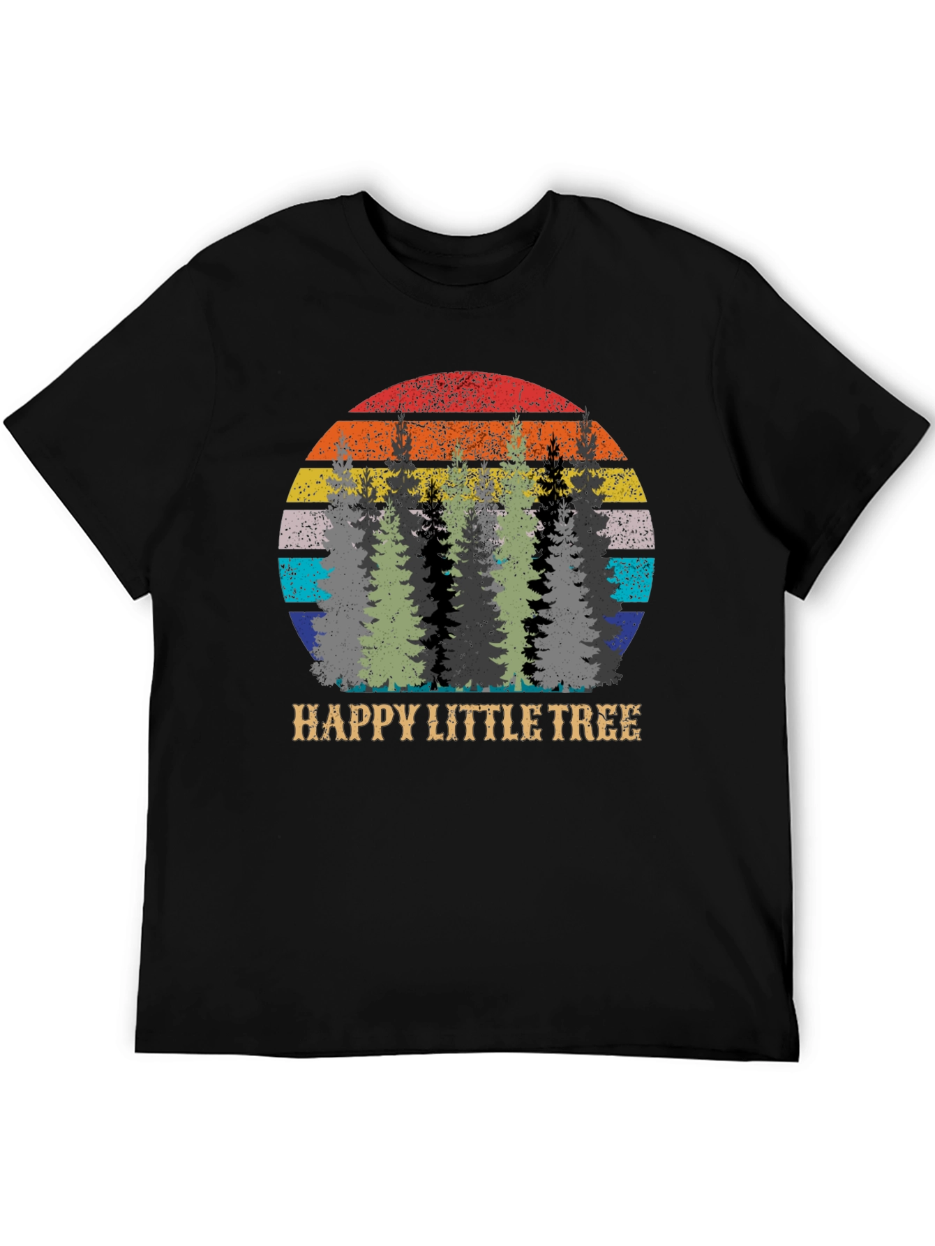 Happy Little Tree Graphic T-Shirt