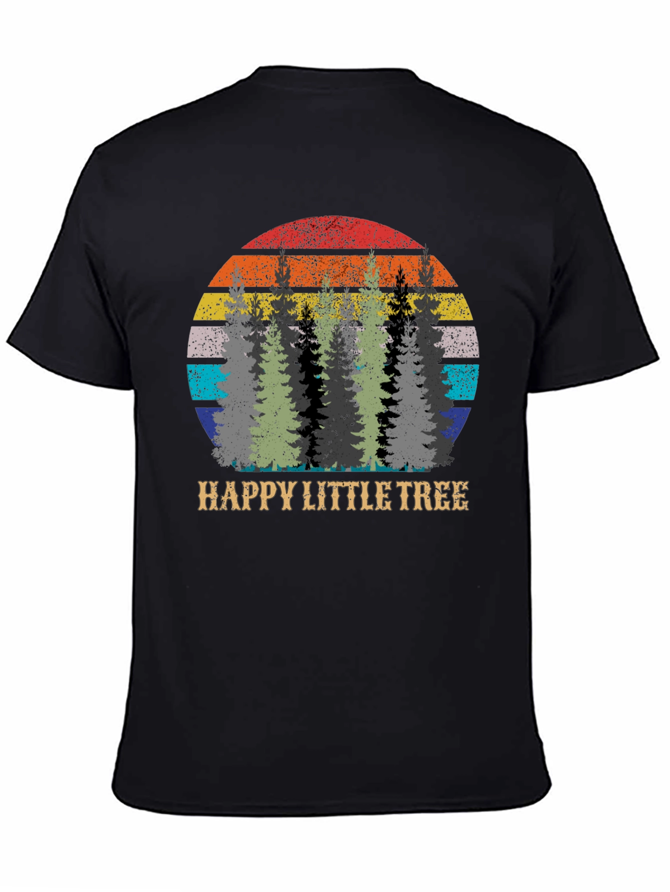 Happy Little Tree Graphic T-Shirt