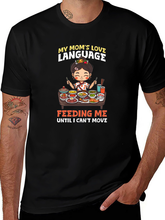 My Moms Love Language Graphic Tee