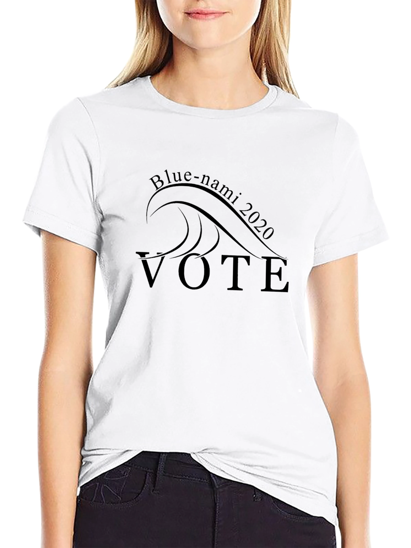 Blue-nami 2020 Vote Graphic T-Shirt