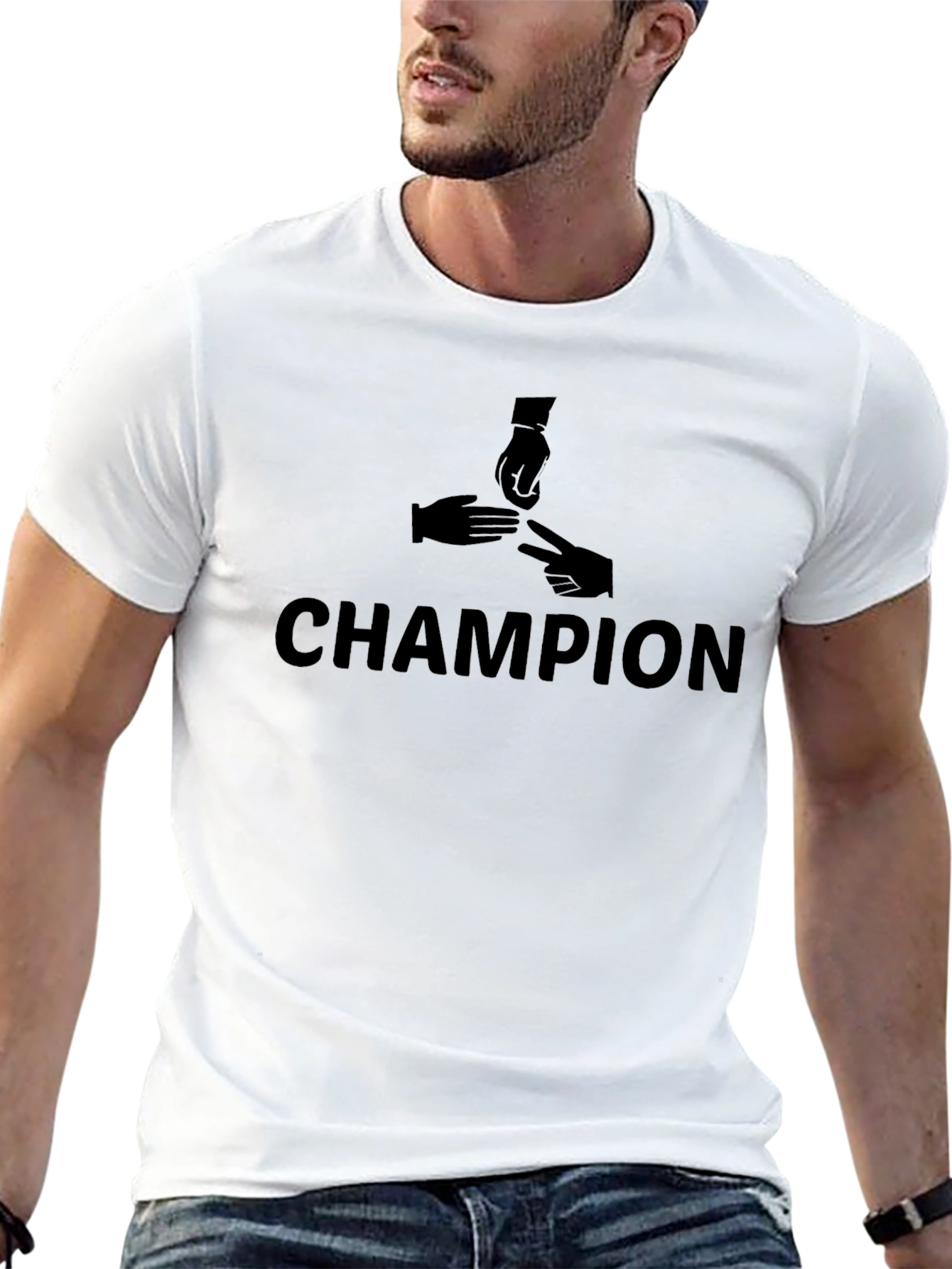 Champion Rock Paper Scissors T-Shirt