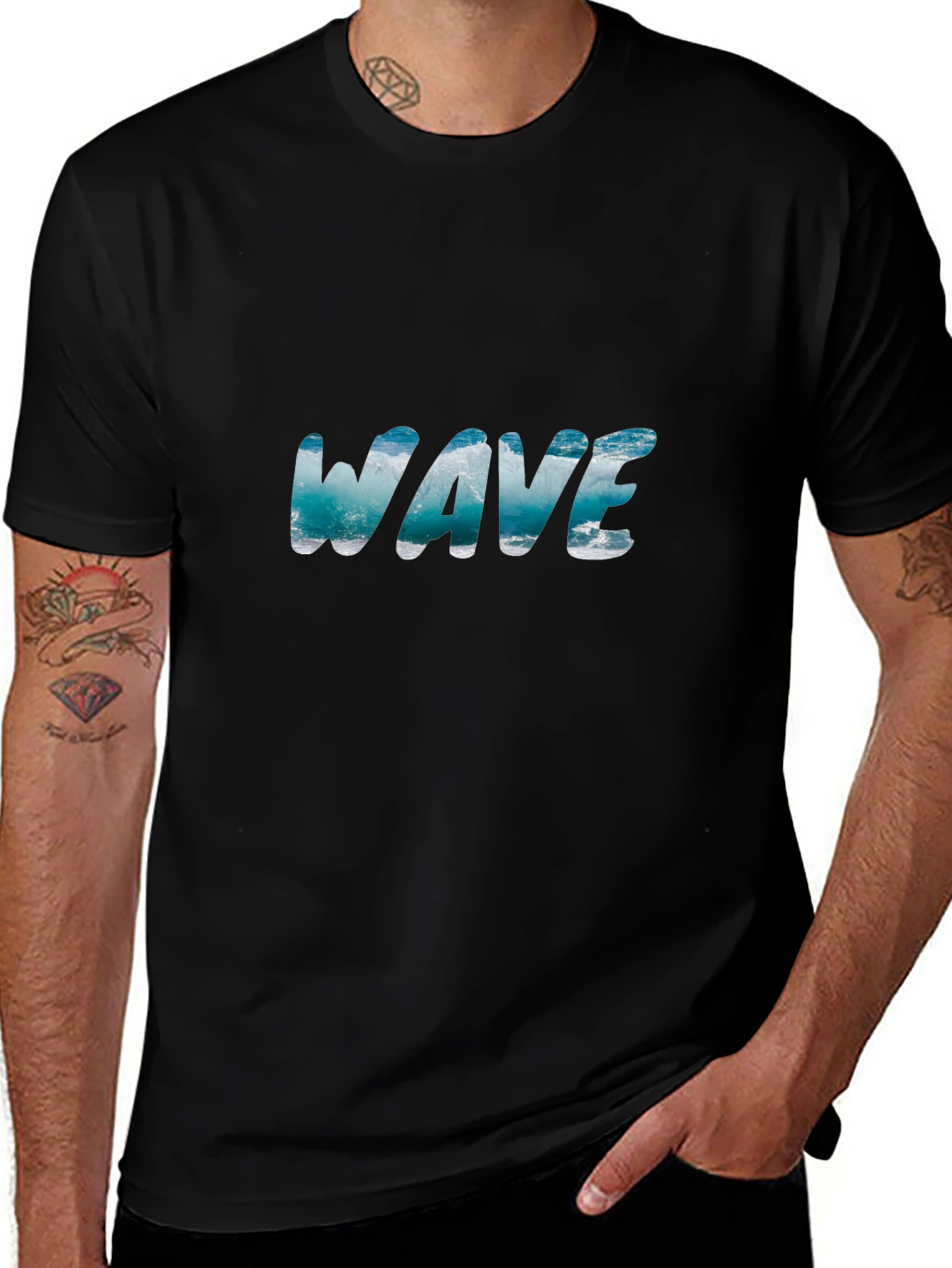 Wave Graphic Tee - Ocean Lover Shirt