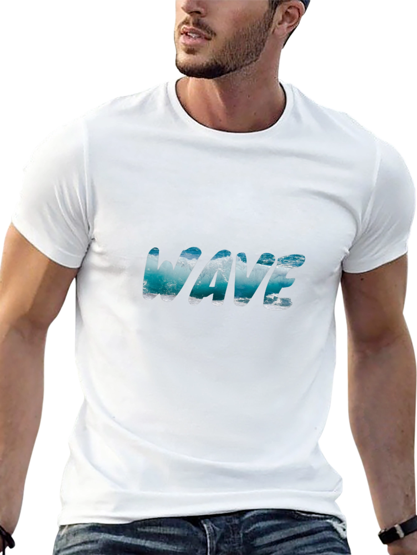 Wave Graphic Tee - Ocean Lover Shirt