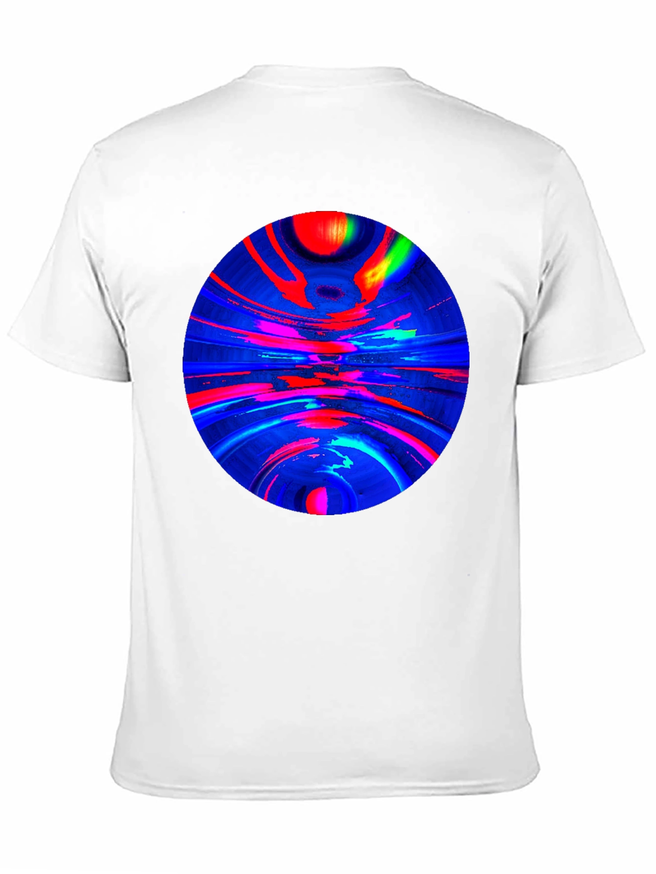 Abstract Circle Graphic T-Shirt