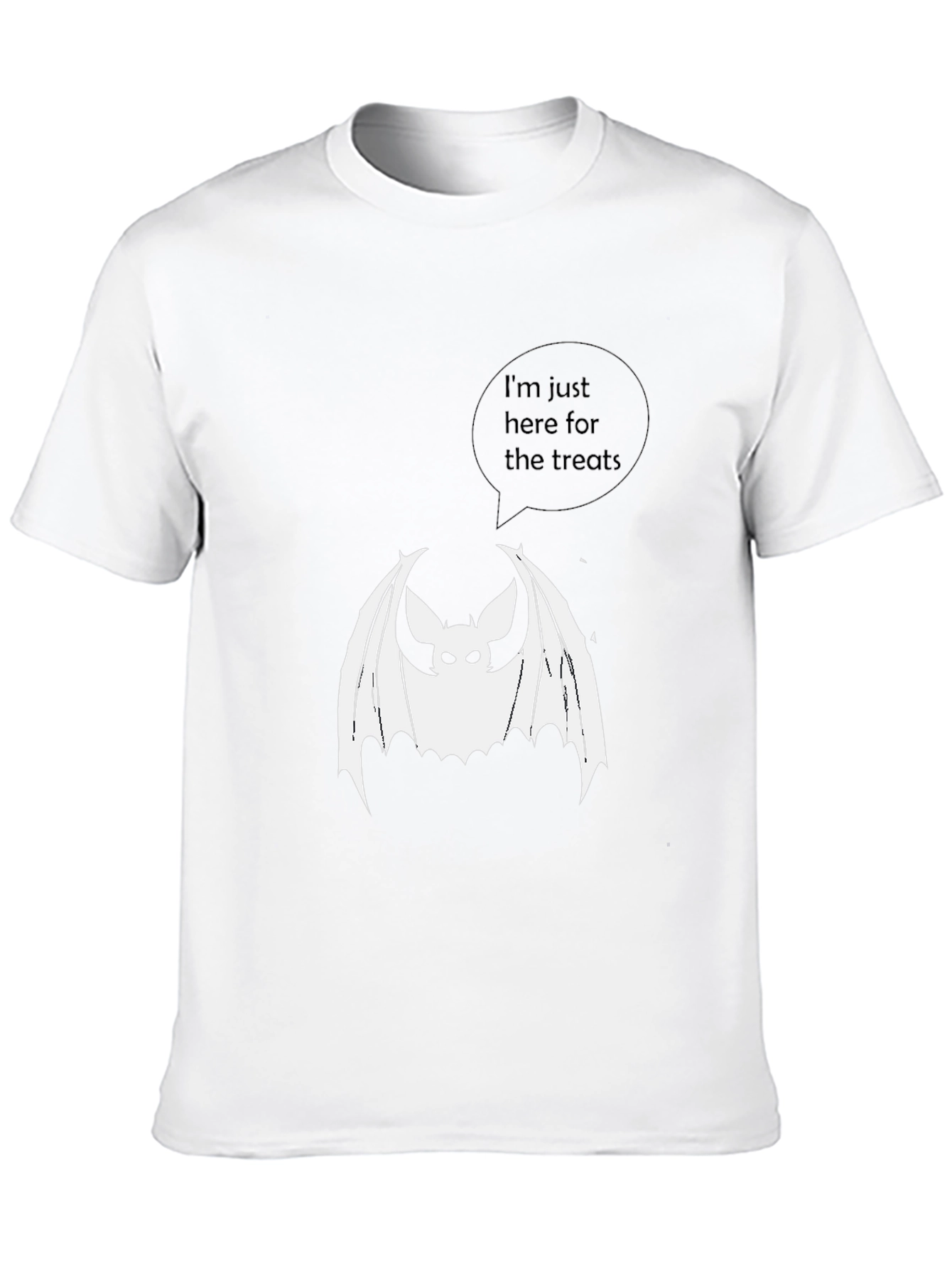 Halloween Bat Treat T-Shirt - Spooky Fun