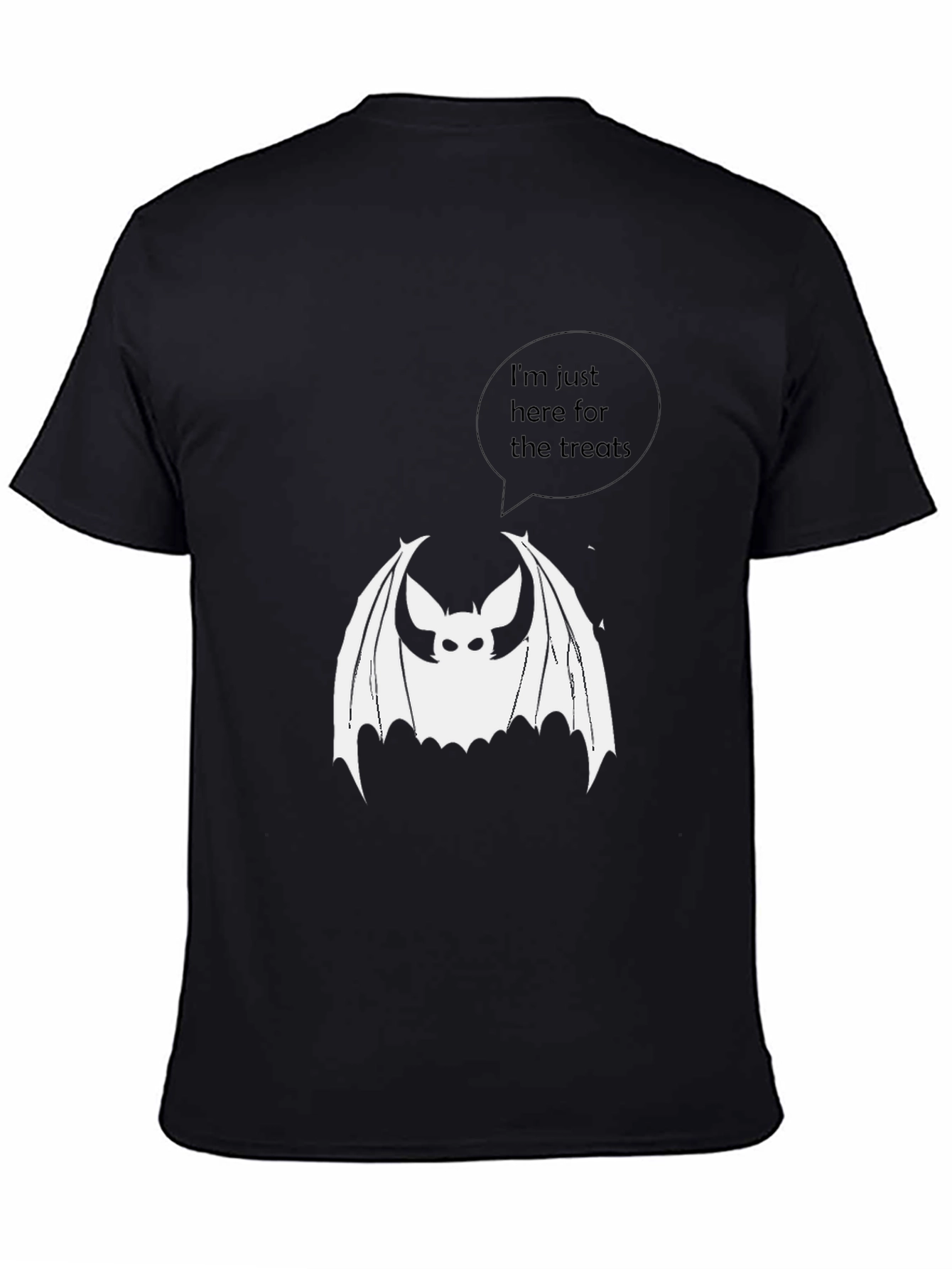 Halloween Bat Treat T-Shirt - Spooky Fun