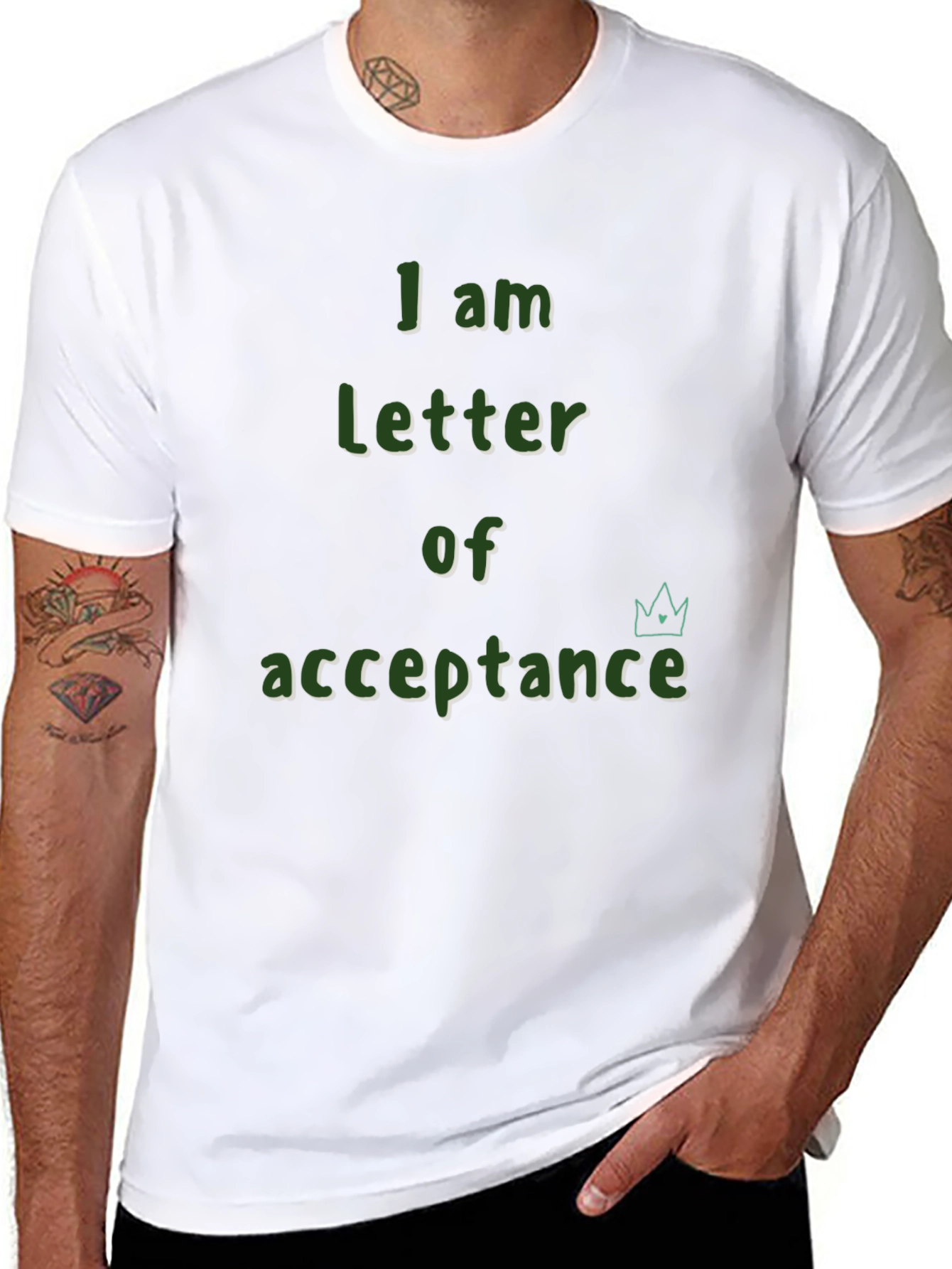 I am Letter of Acceptance T-Shirt