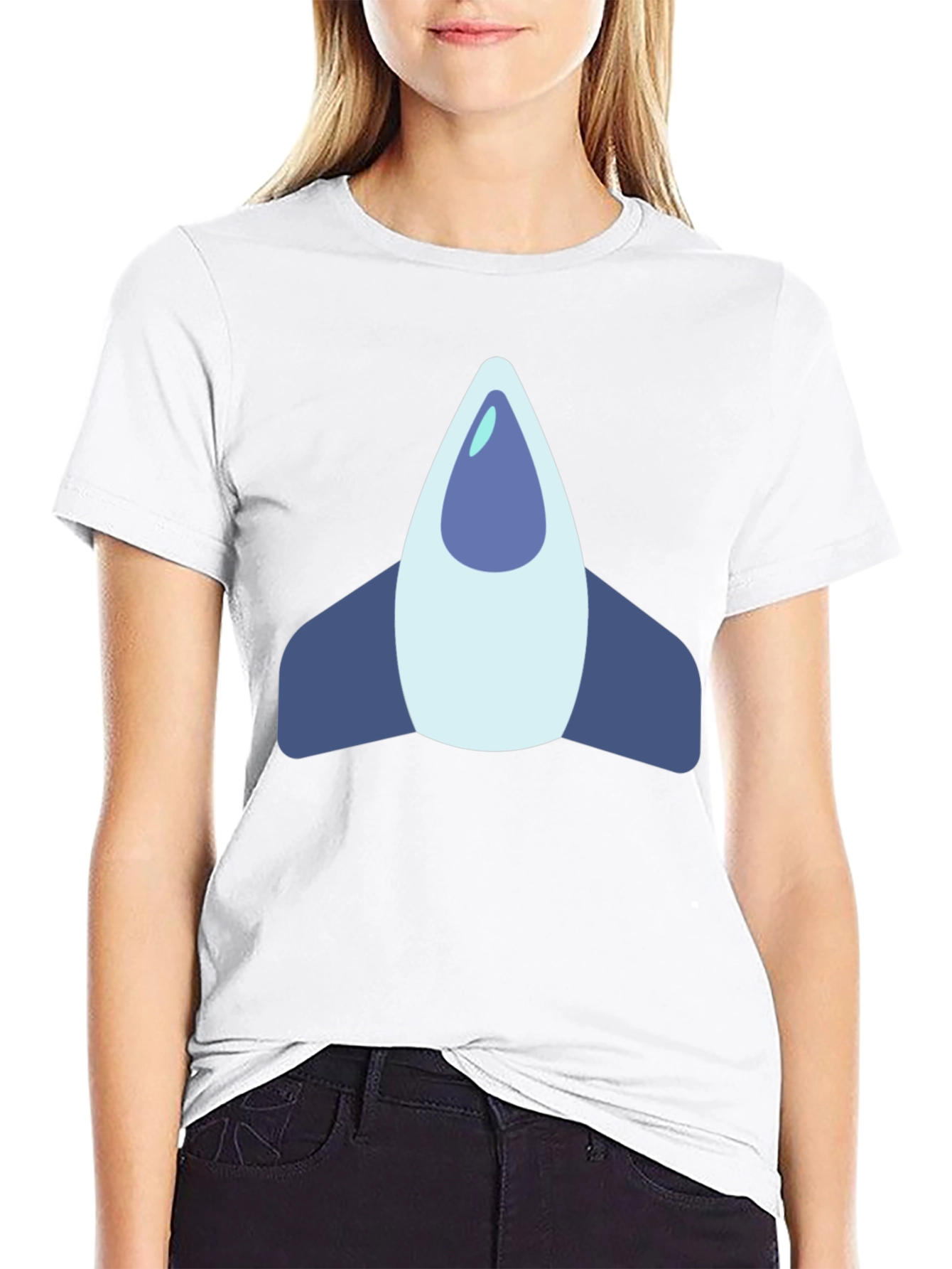 Rocket Graphic Black T-Shirt