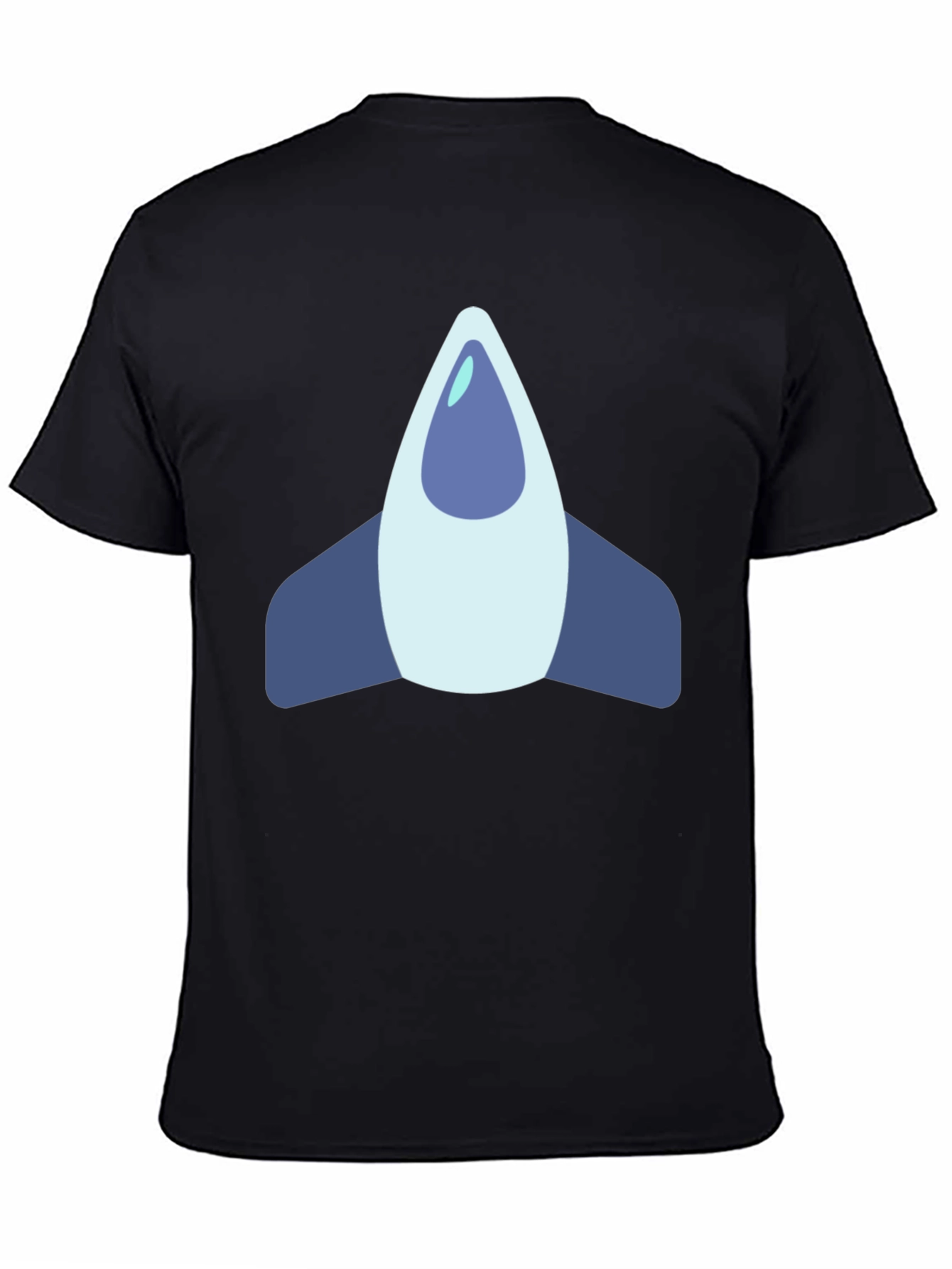 Rocket Graphic Black T-Shirt