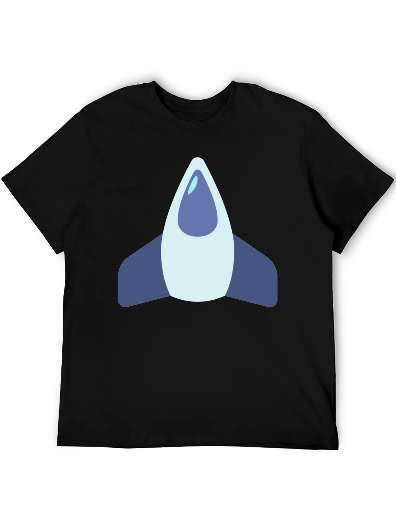 Rocket Graphic Black T-Shirt
