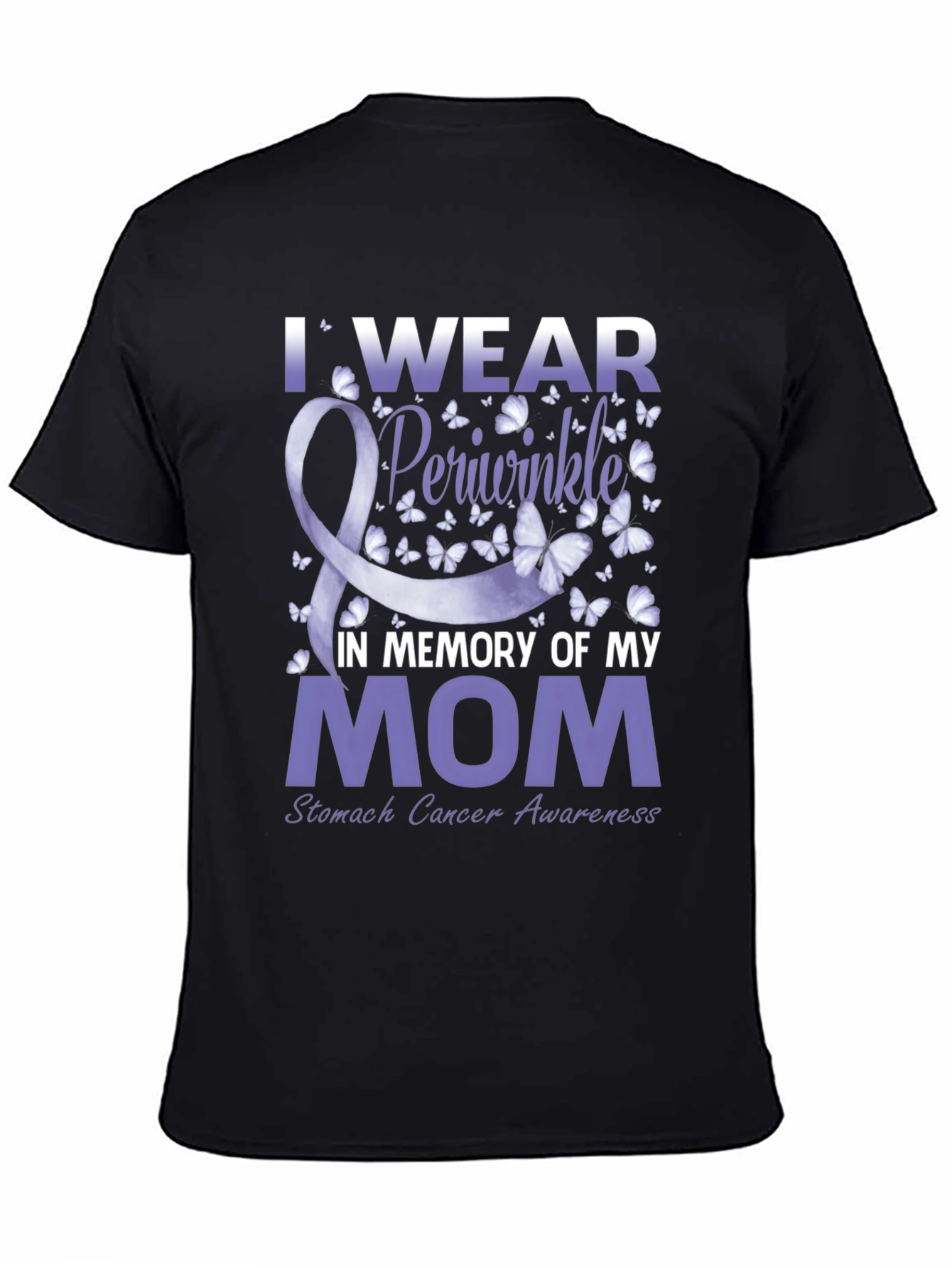 I Wear Periwinkle Stomach Cancer Awareness T-Shirt