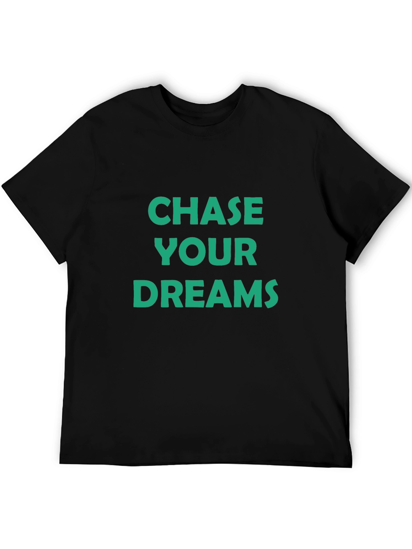 Chase Your Dreams Graphic Tee - Black
