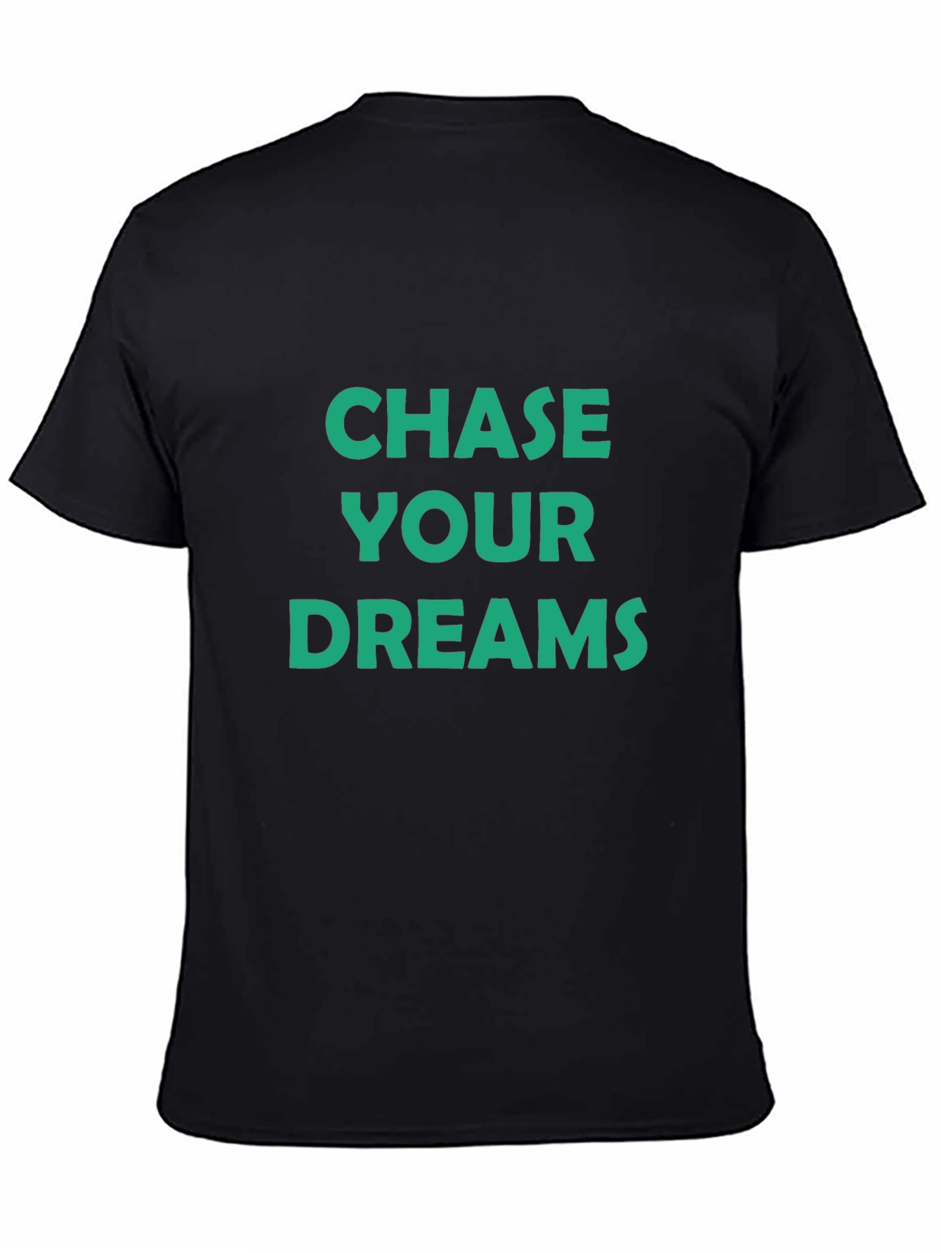 Chase Your Dreams Graphic Tee - Black