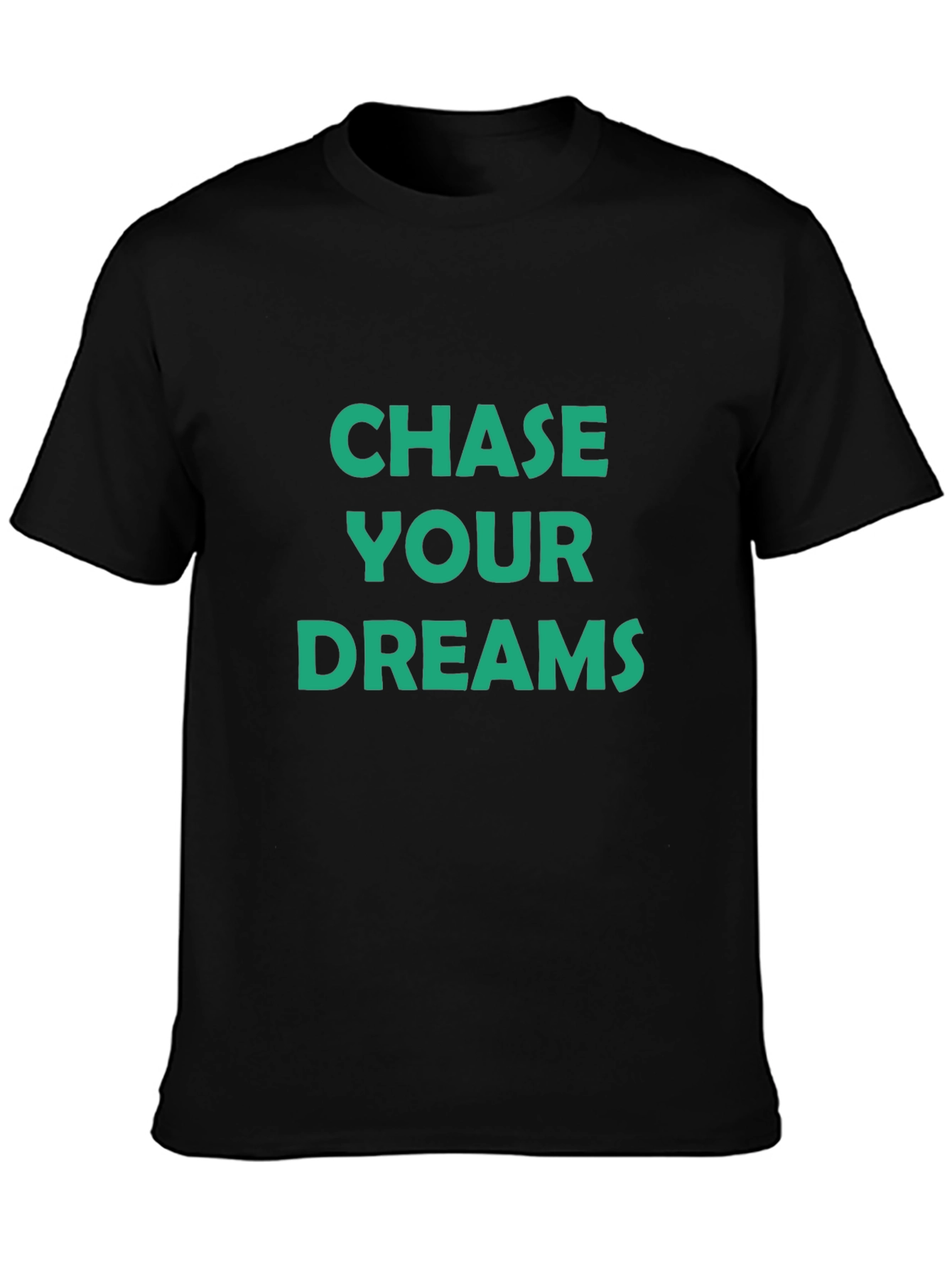 Chase Your Dreams Graphic Tee - Black