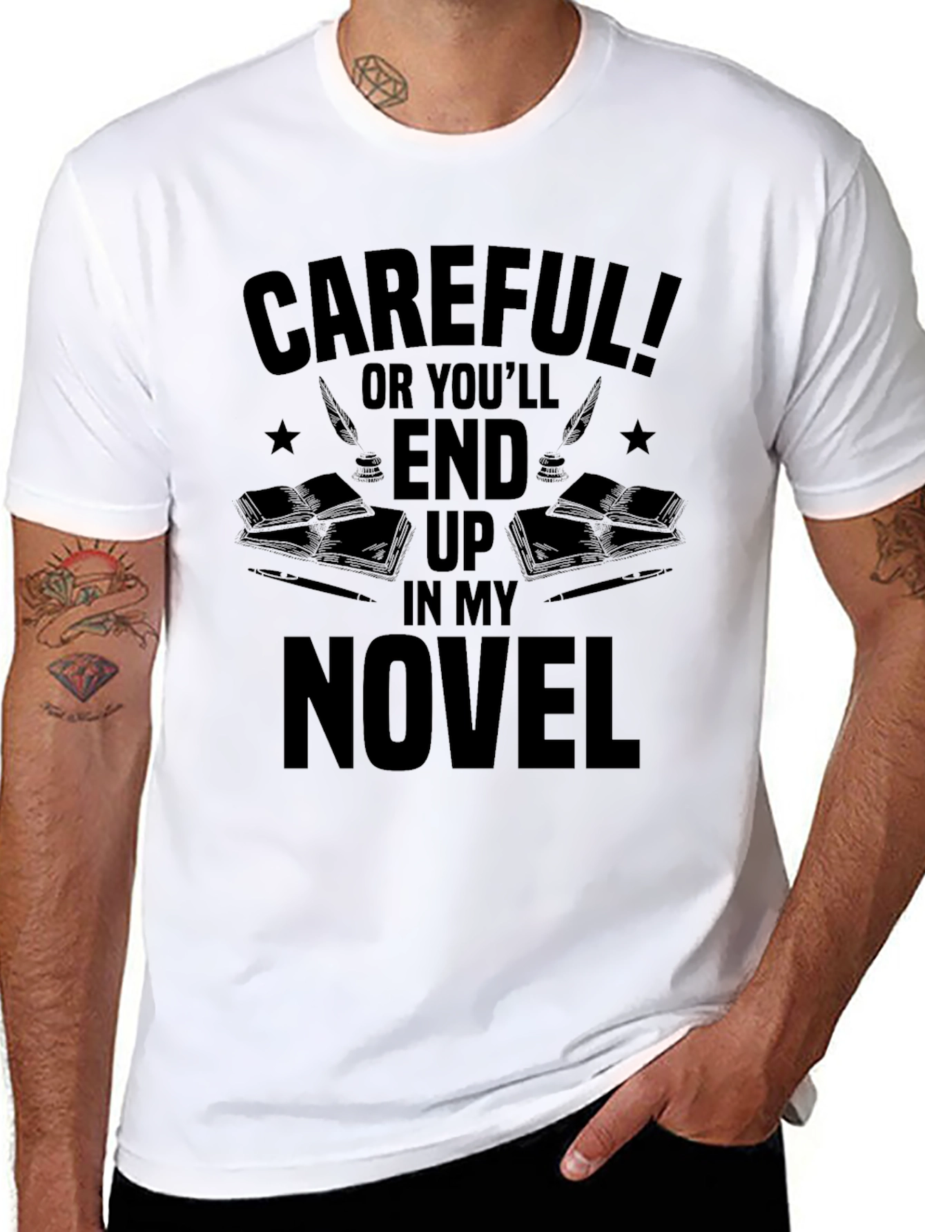 Careful Novelist T-Shirt