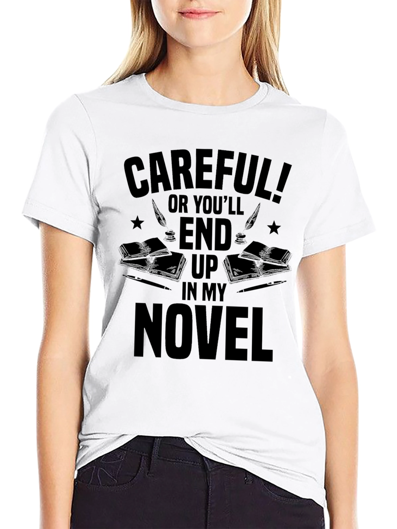 Careful Novelist T-Shirt