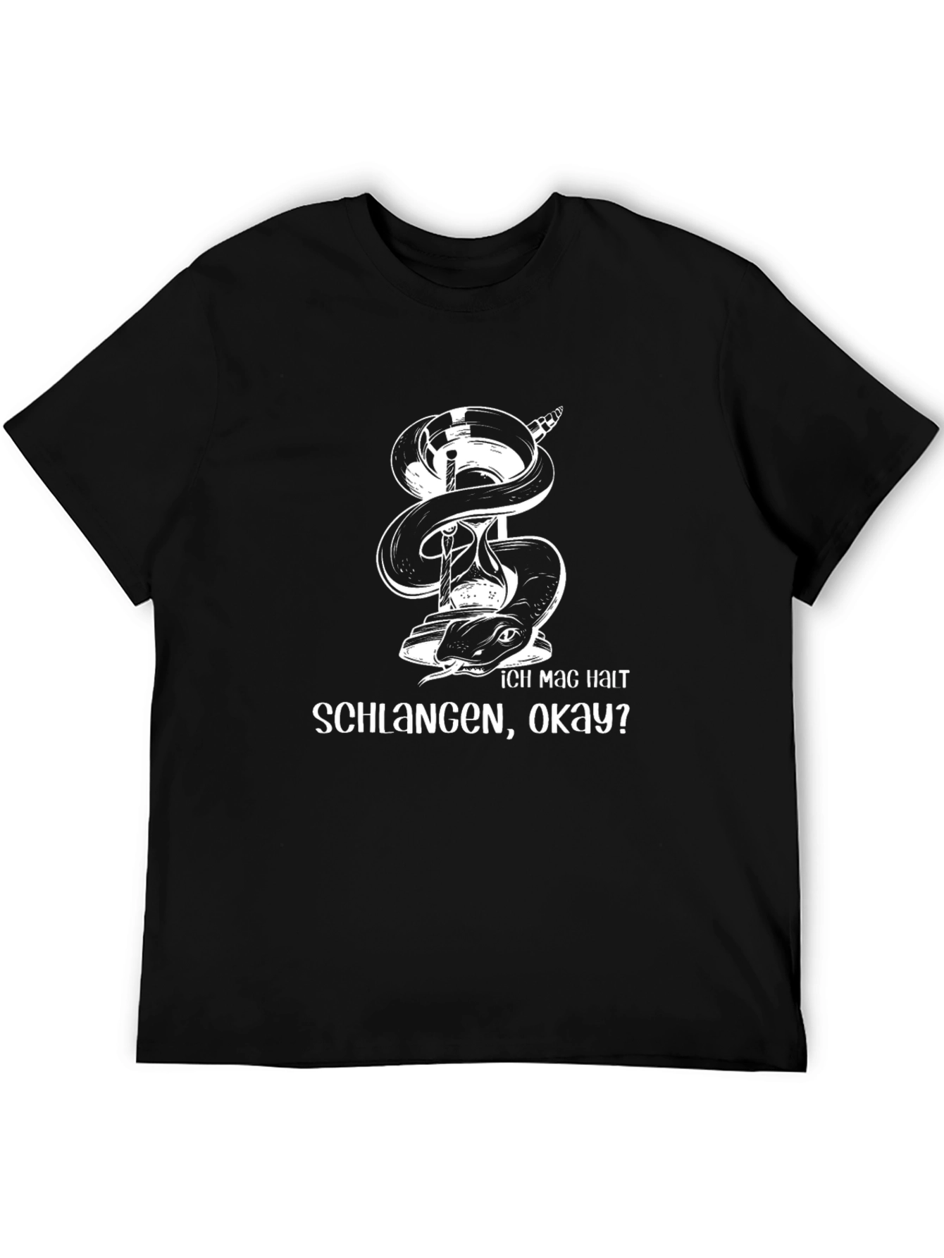 Snake & Hourglass Graphic T-Shirt