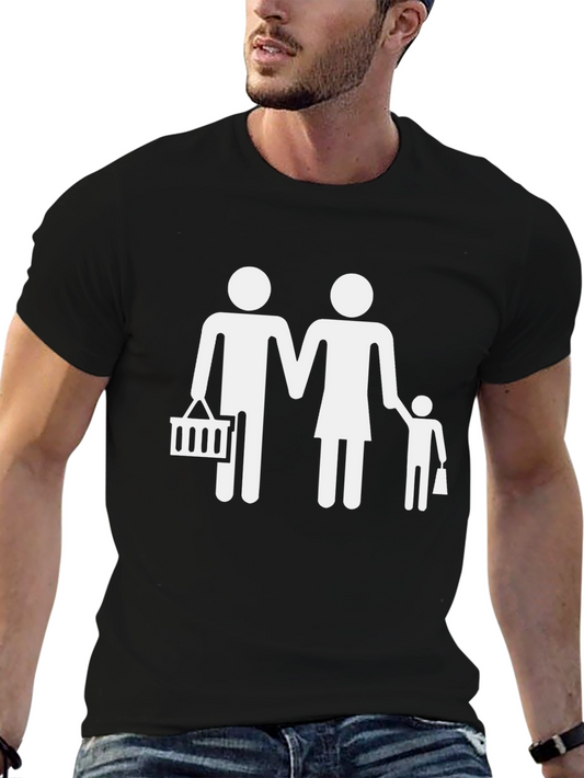 Family Shopping T-Shirt - Graphic Tee