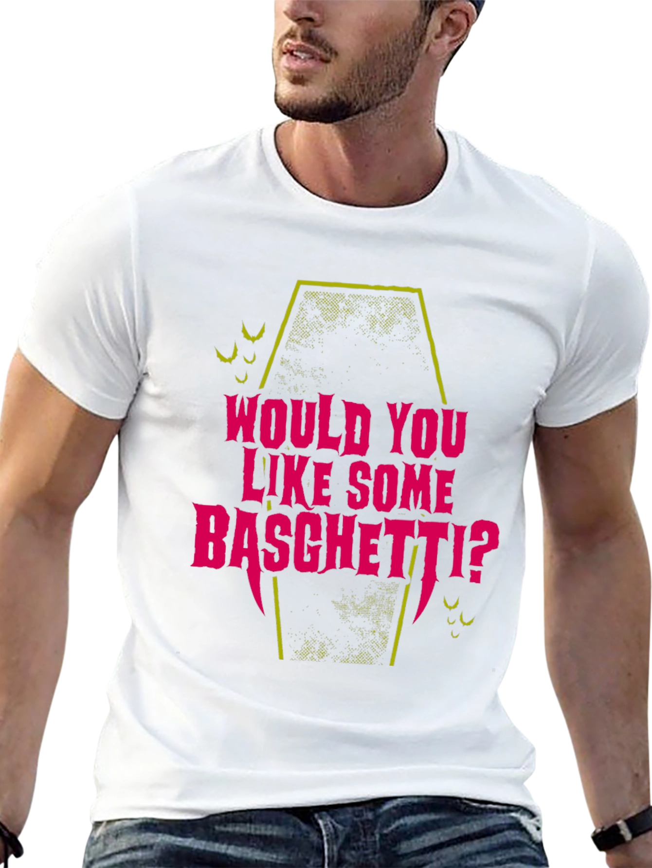 Would You Like Some Basghetti? Black Tee