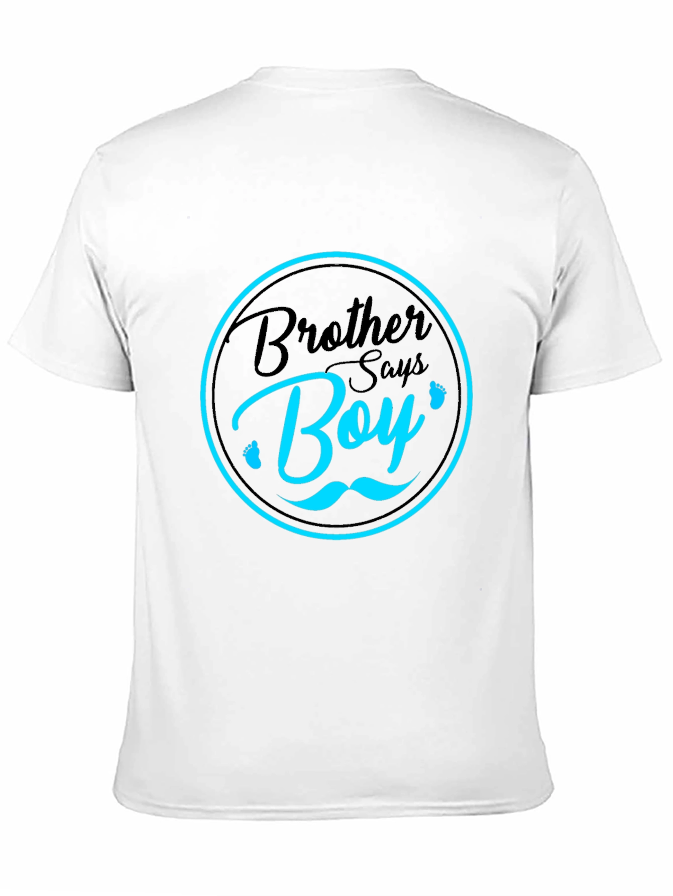 Brother Says Boy T-Shirt - Baby Shower
